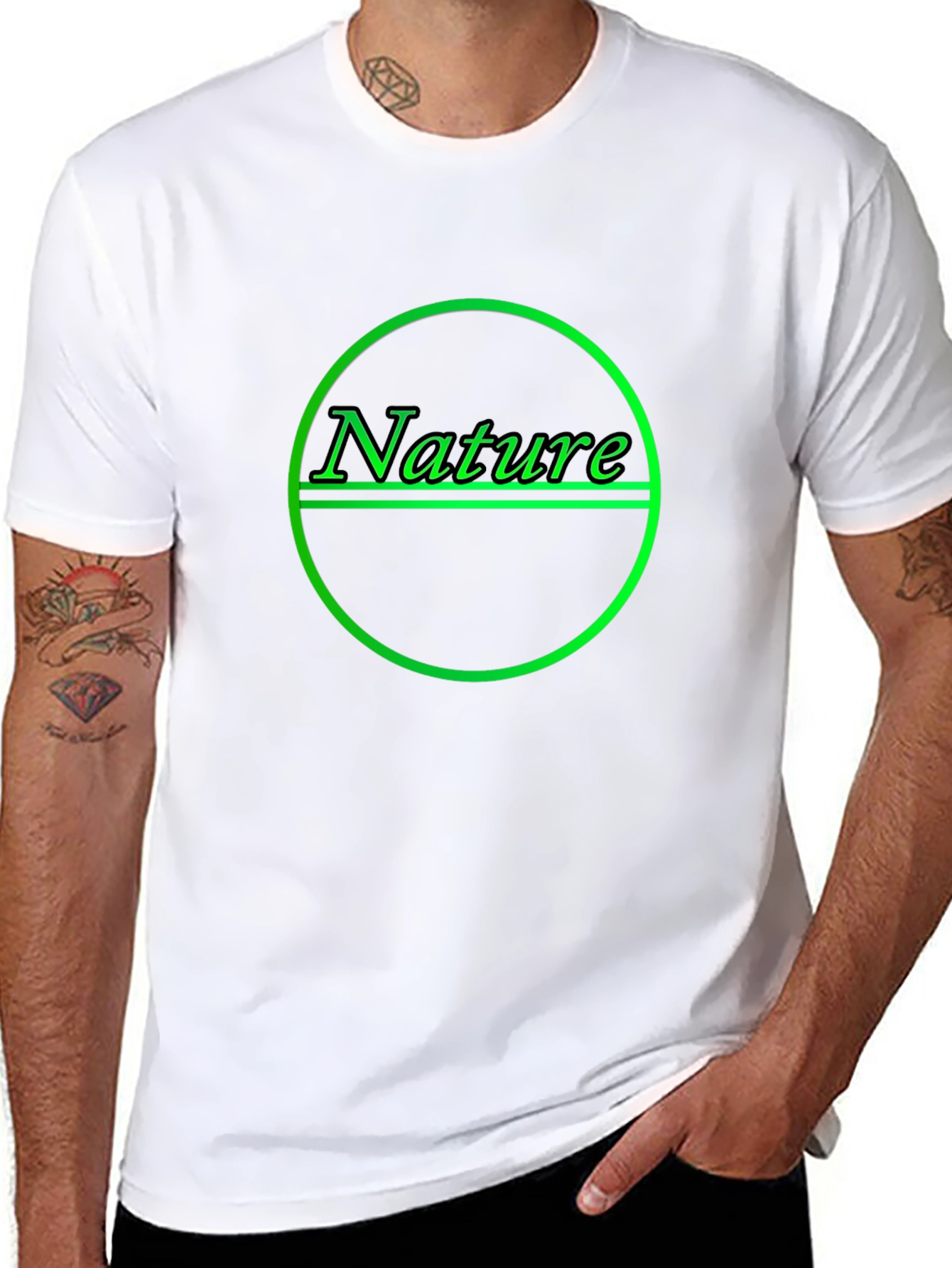Nature Graphic Tee - Casual Comfort
