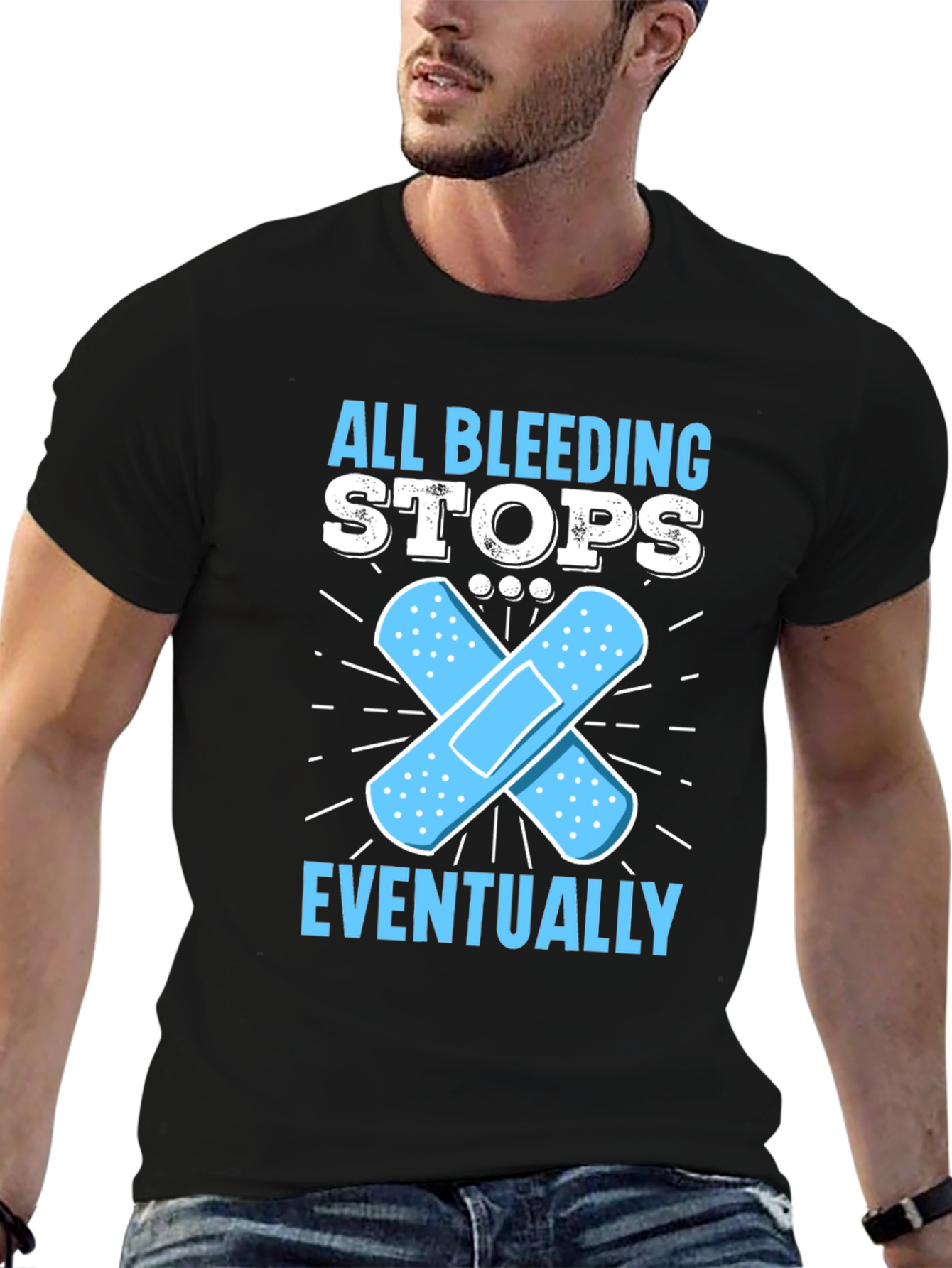 All Bleeding Stops Eventually T-Shirt