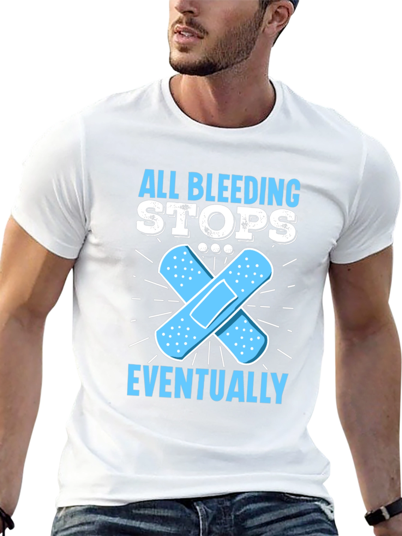All Bleeding Stops Eventually T-Shirt