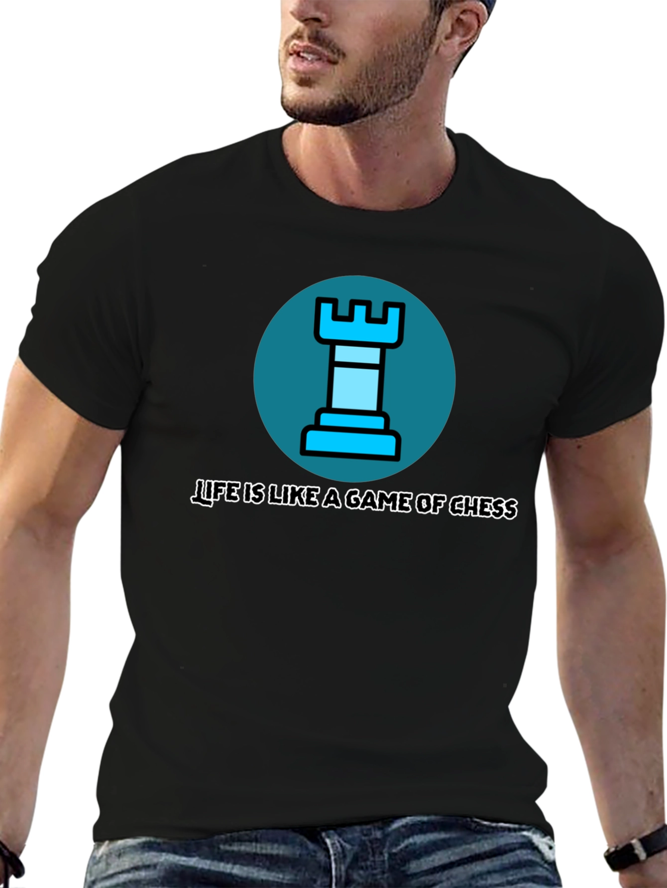 Chess Life T-Shirt - Strategy & Style