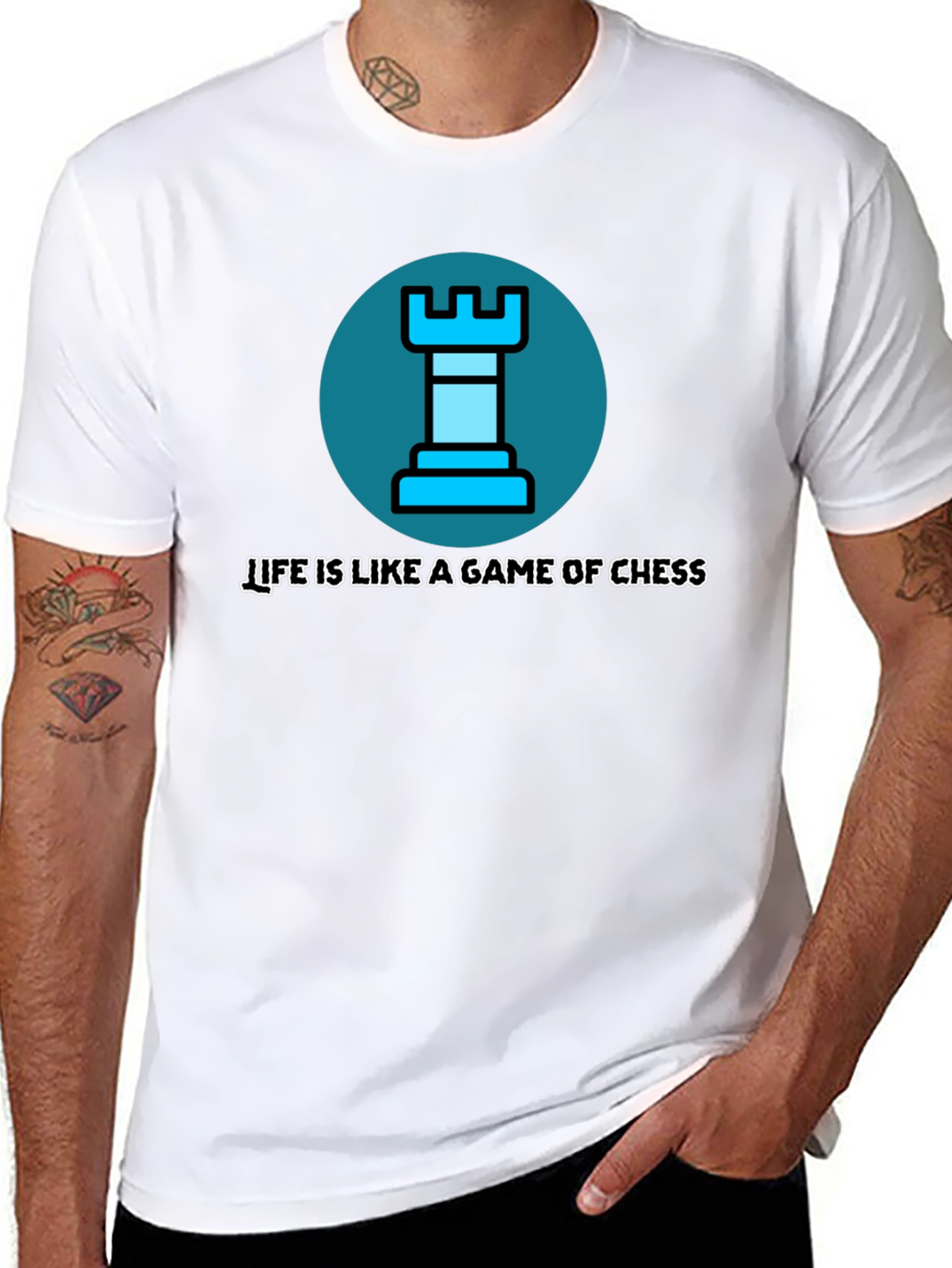 Chess Life T-Shirt - Strategy & Style