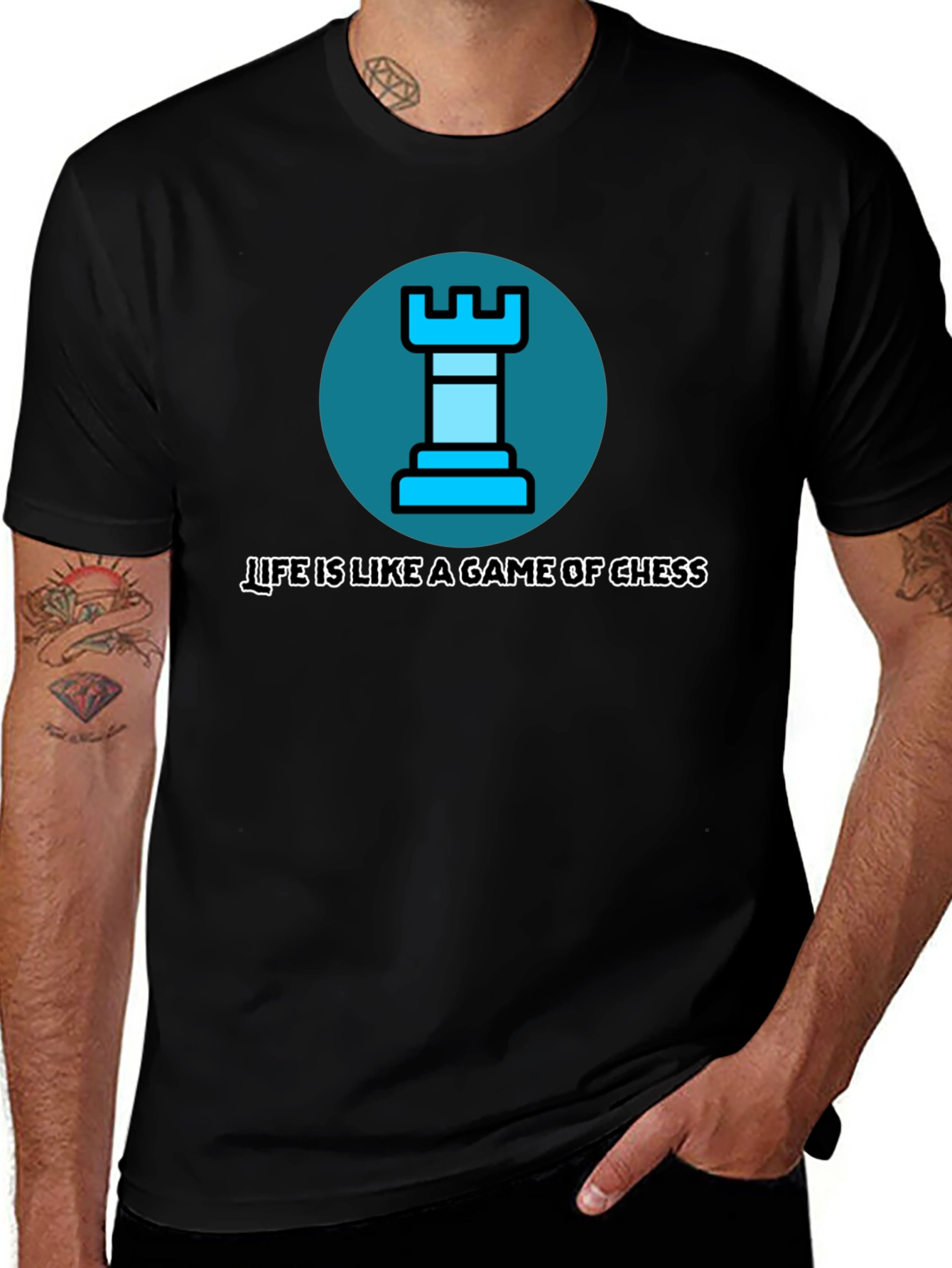 Chess Life T-Shirt - Strategy & Style