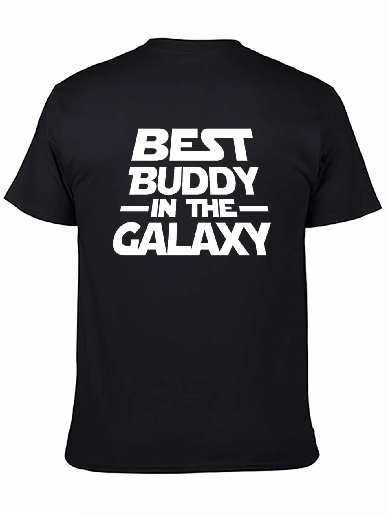 Best Buddy in the Galaxy Black T-Shirt