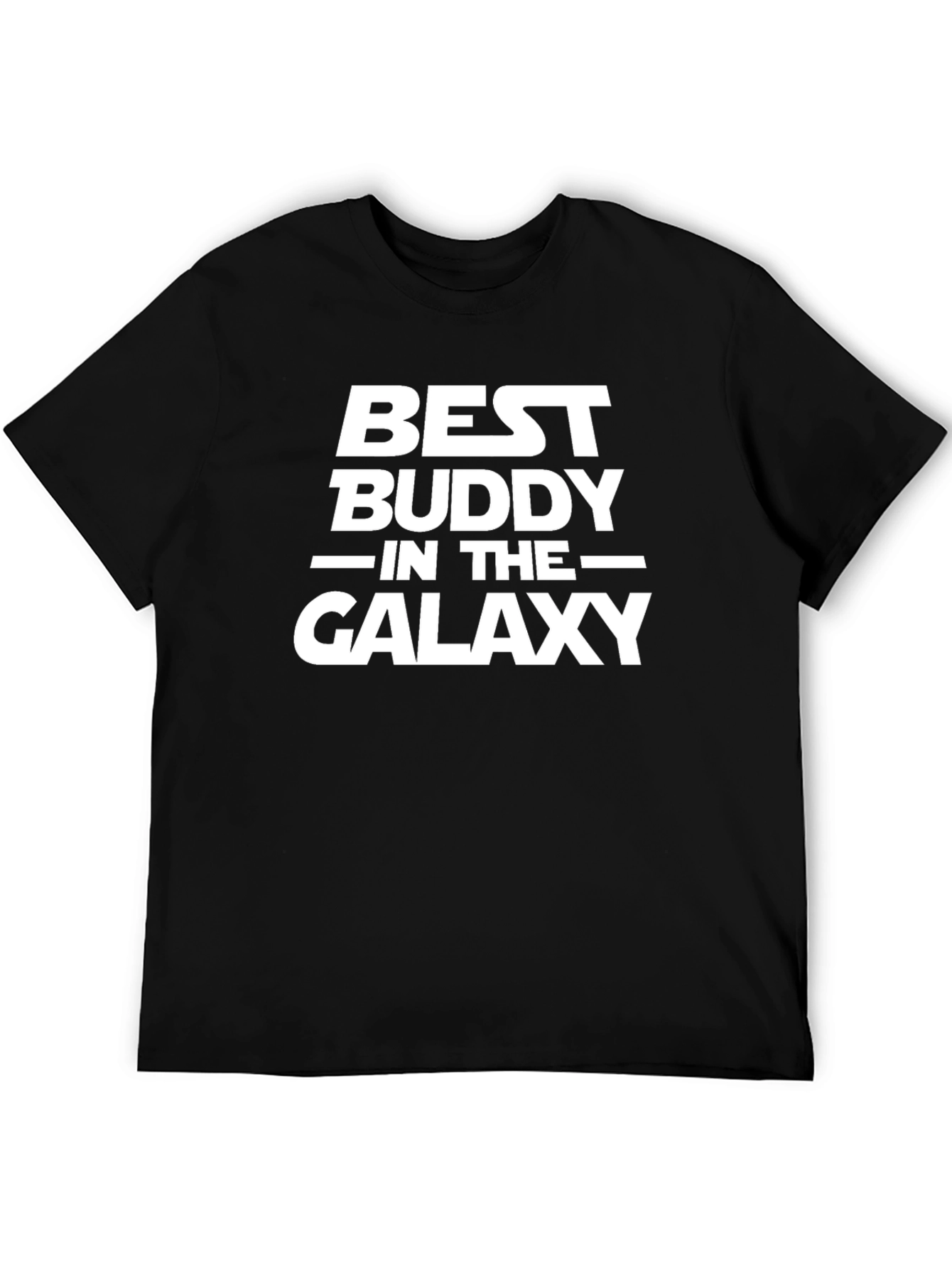 Best Buddy in the Galaxy Black T-Shirt