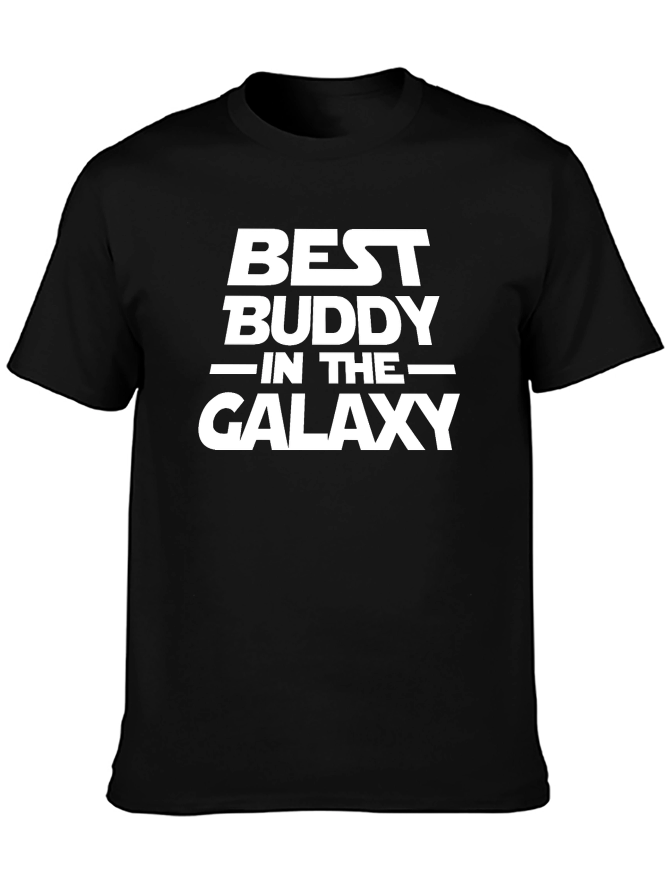 Best Buddy in the Galaxy Black T-Shirt