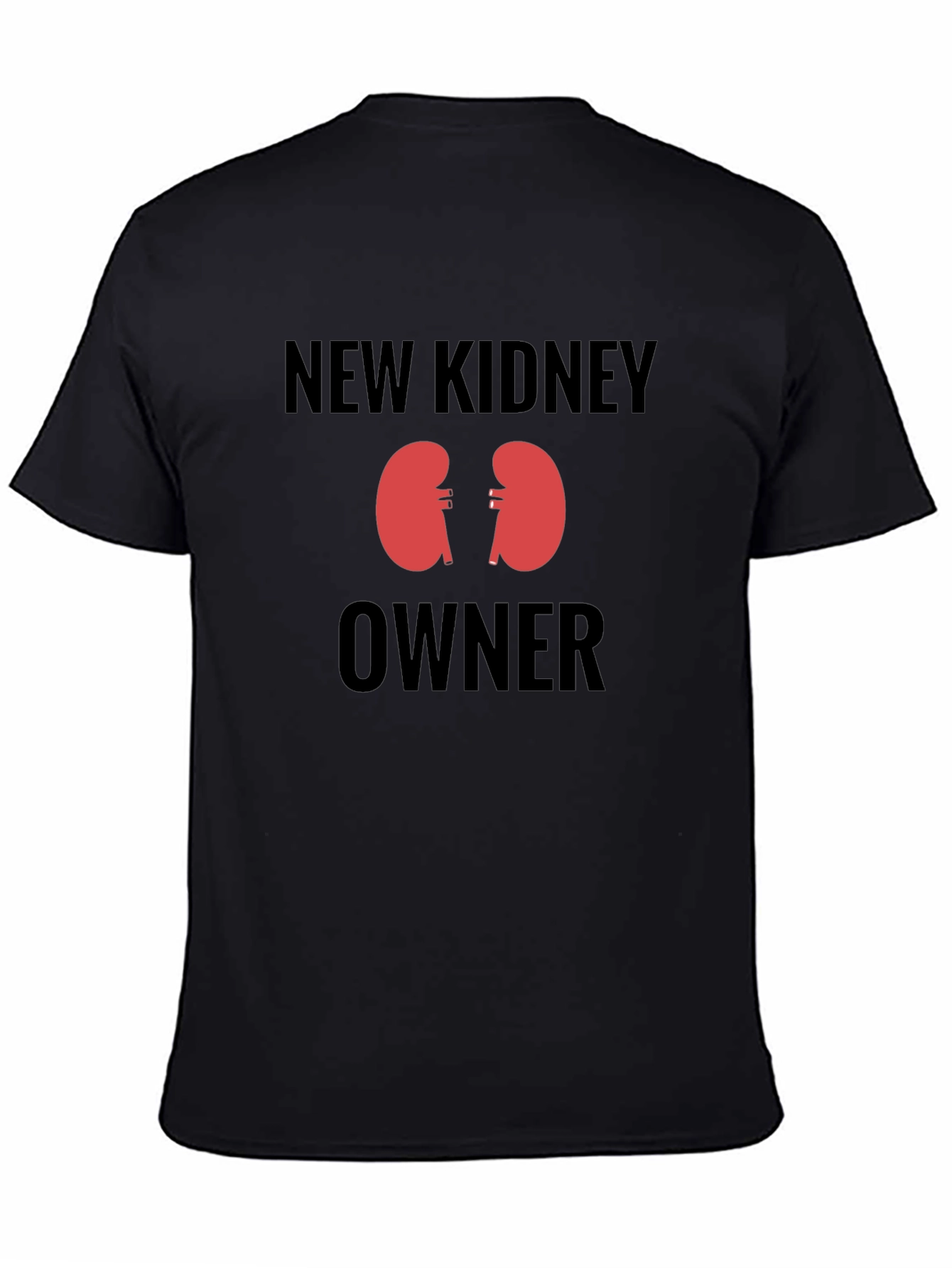 New Kidney Owner Graphic Tee - Black T-Shirt