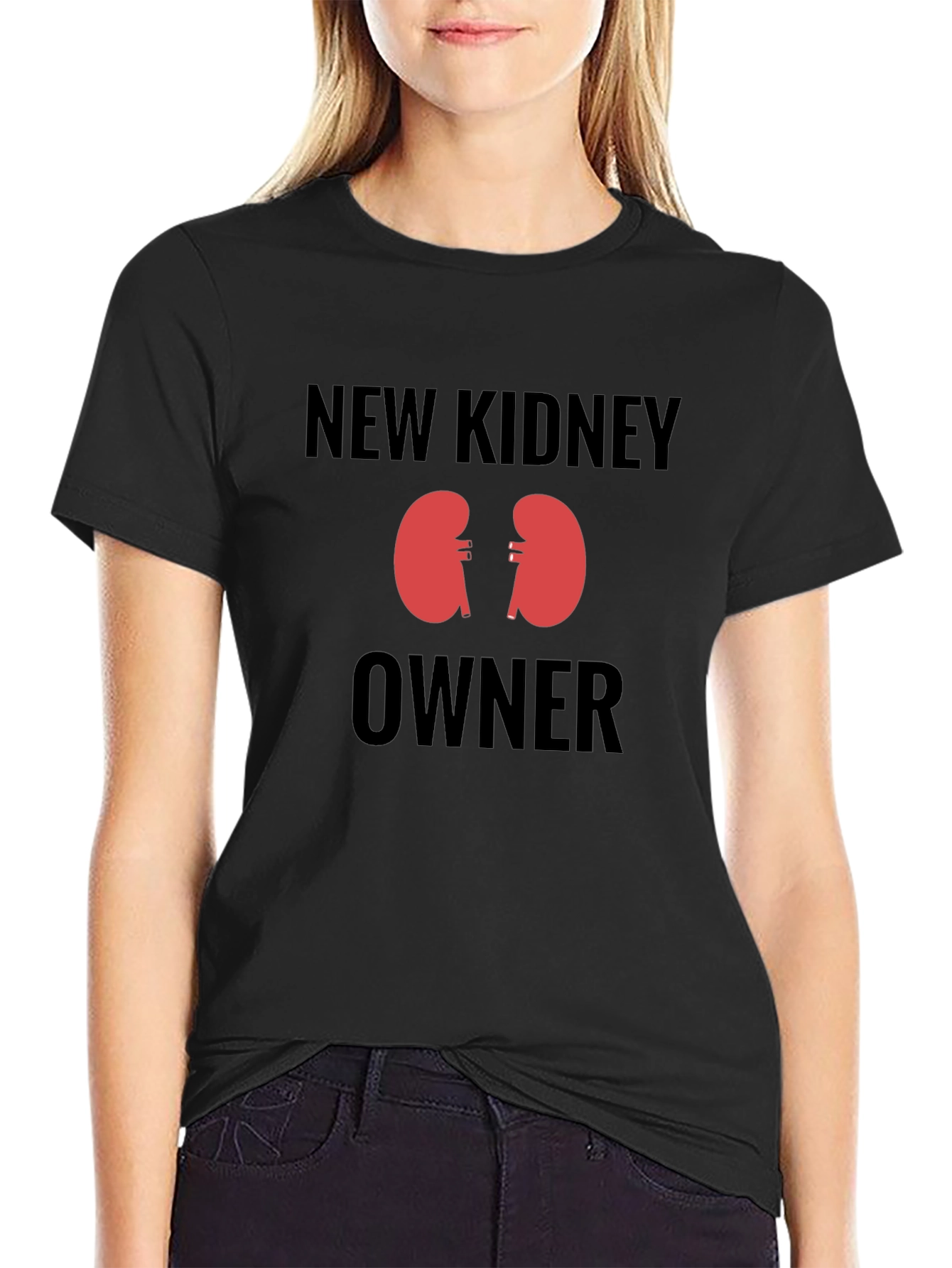 New Kidney Owner Graphic Tee - Black T-Shirt