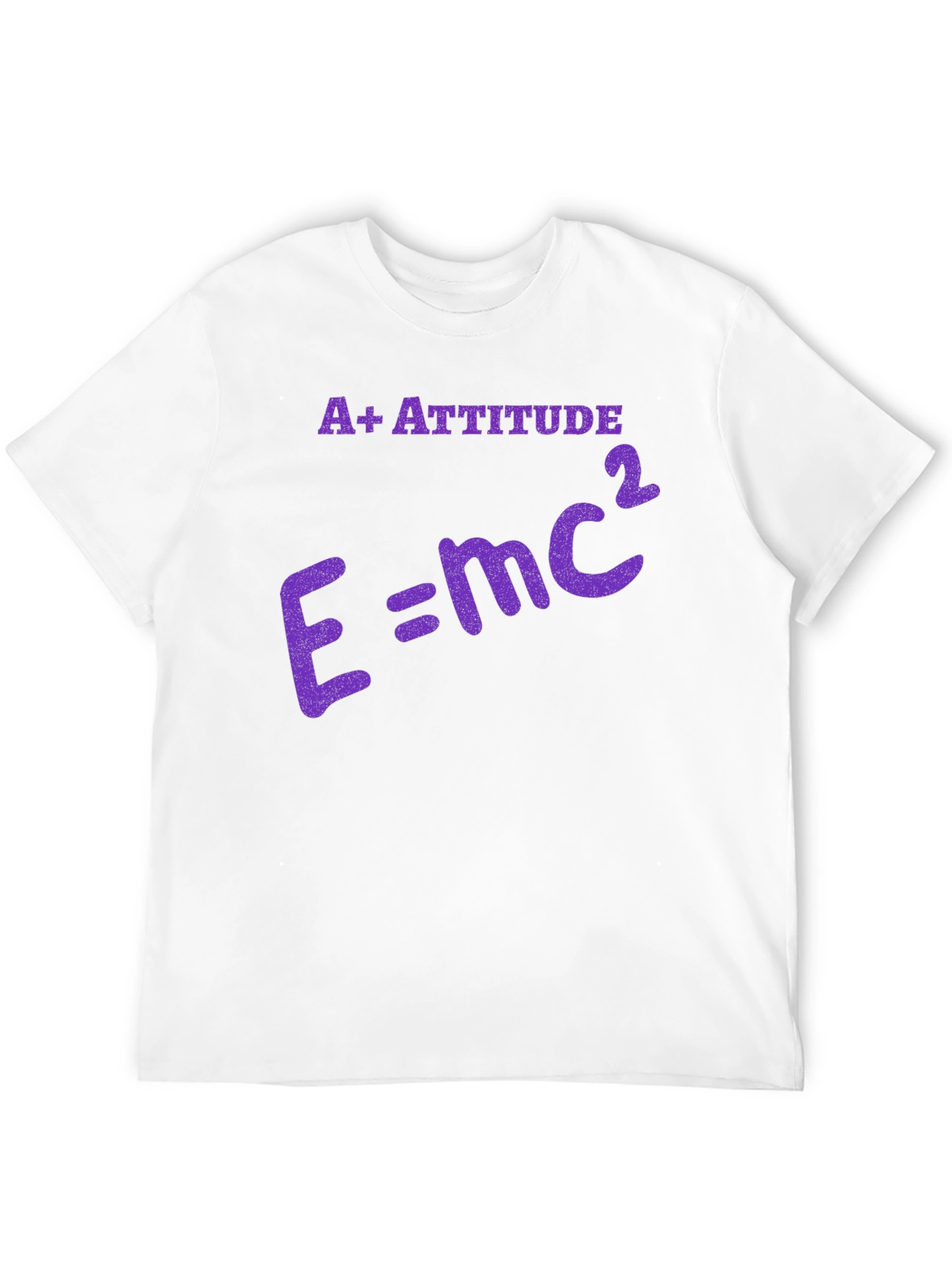 A+ Attitude E=mc² Graphic T-Shirt
