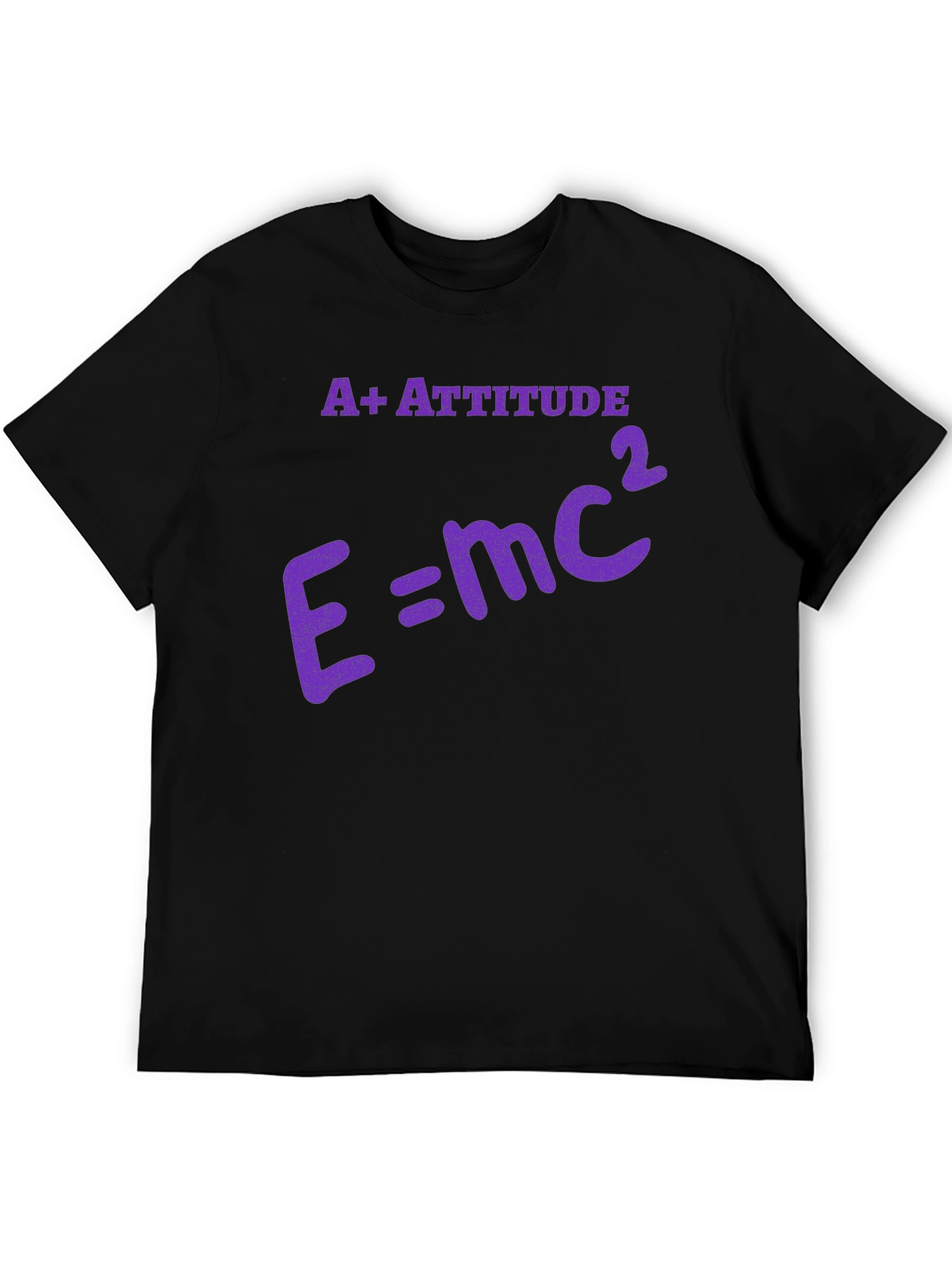 A+ Attitude E=mc² Graphic T-Shirt