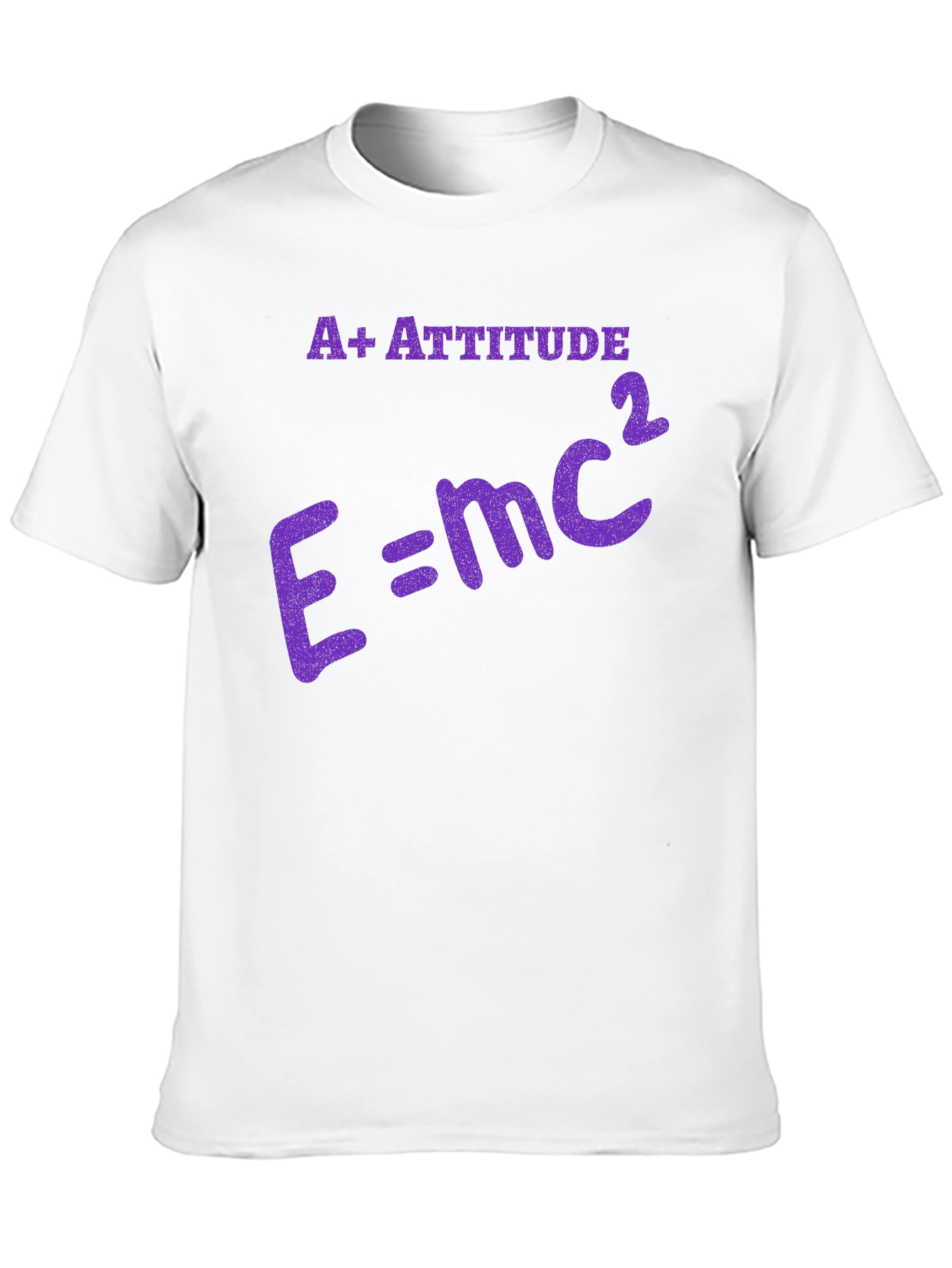 A+ Attitude E=mc² Graphic T-Shirt