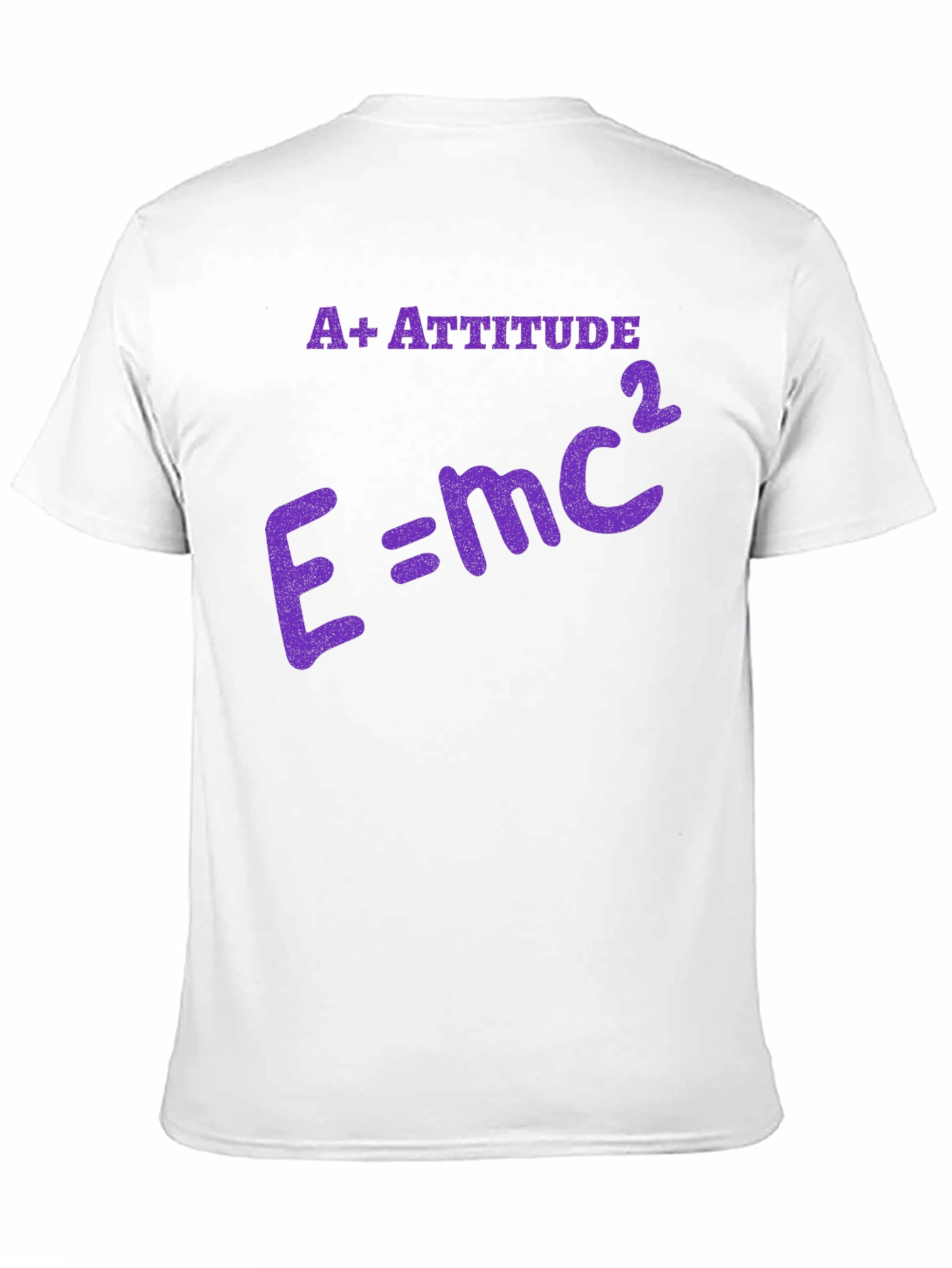 A+ Attitude E=mc² Graphic T-Shirt