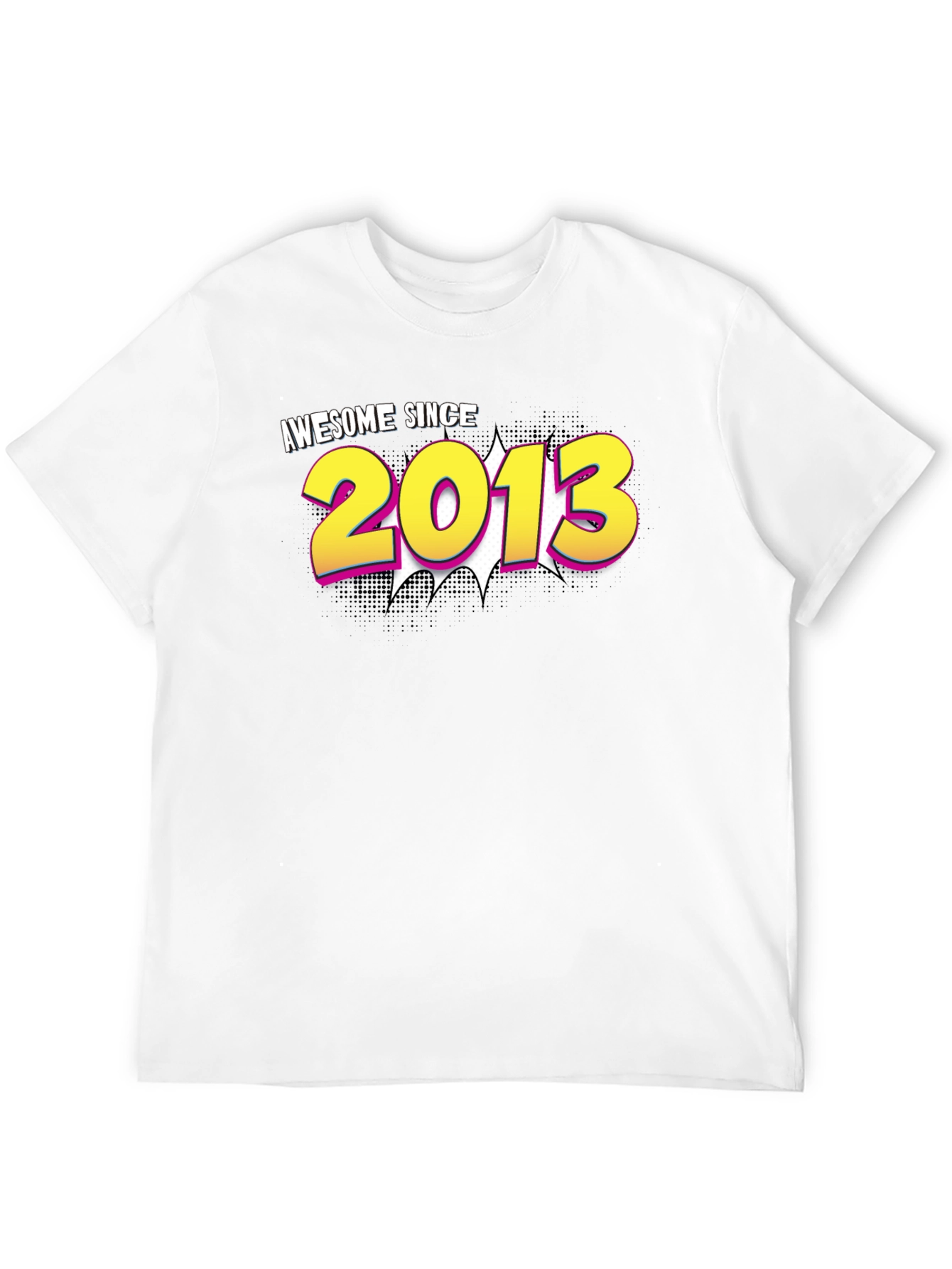 Awesome Since 2013 Graphic T-Shirt