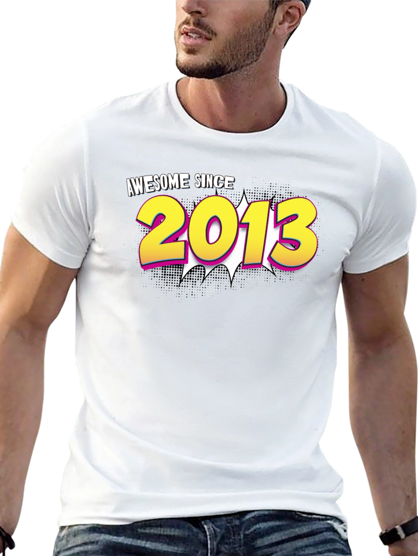 Awesome Since 2013 Graphic T-Shirt