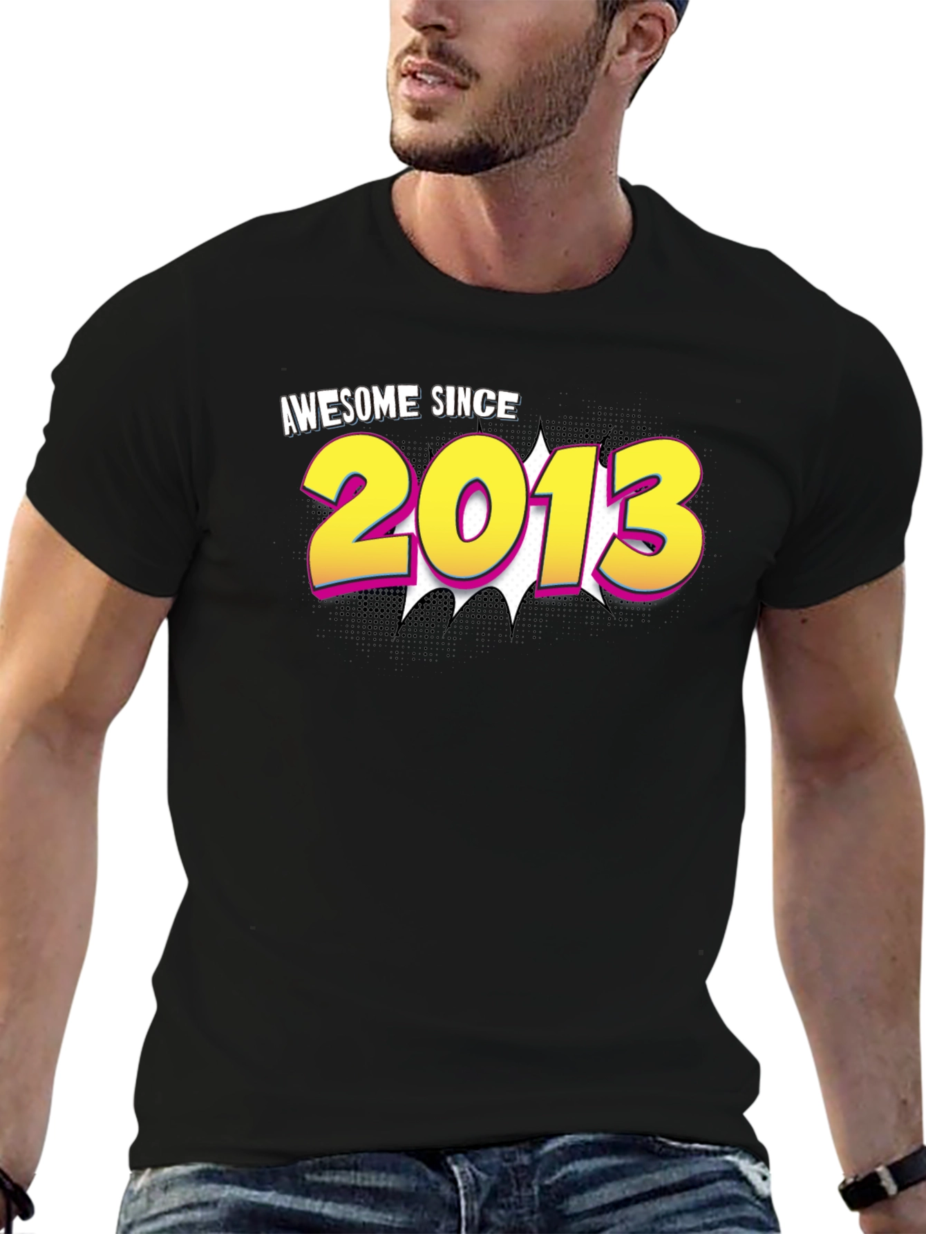 Awesome Since 2013 Graphic T-Shirt