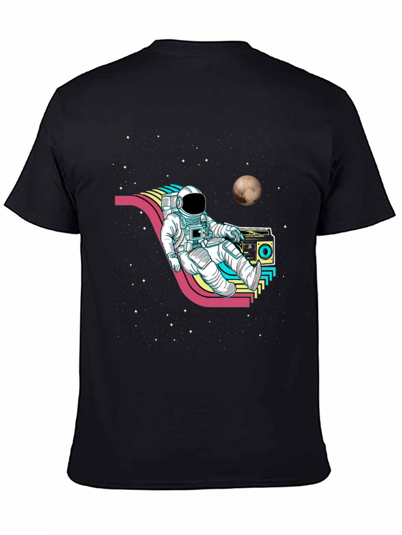 Astronaut Retro T-Shirt - Space Vibes