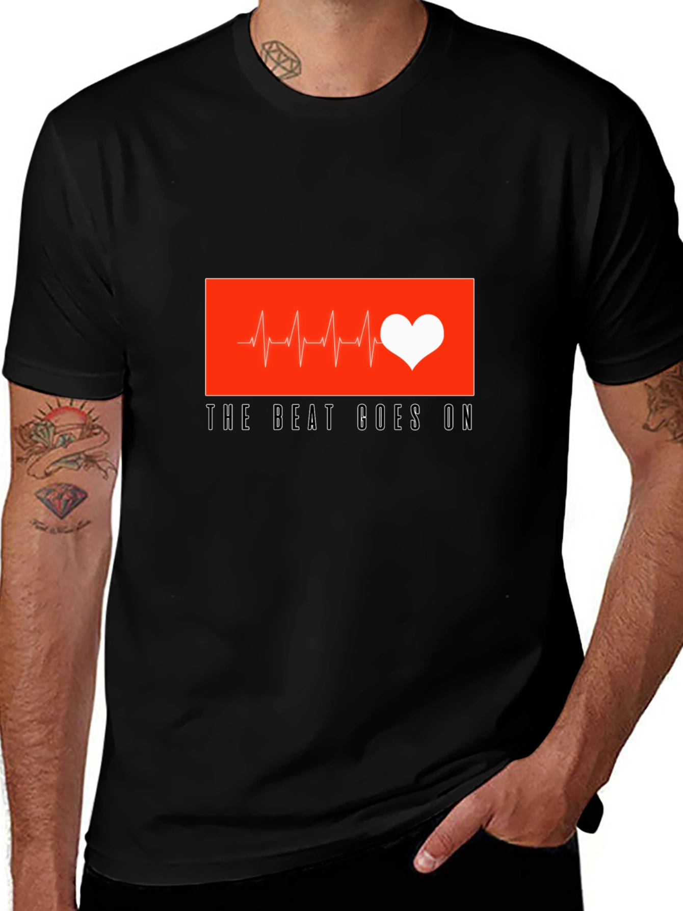 The Beat Goes On Graphic T-Shirt