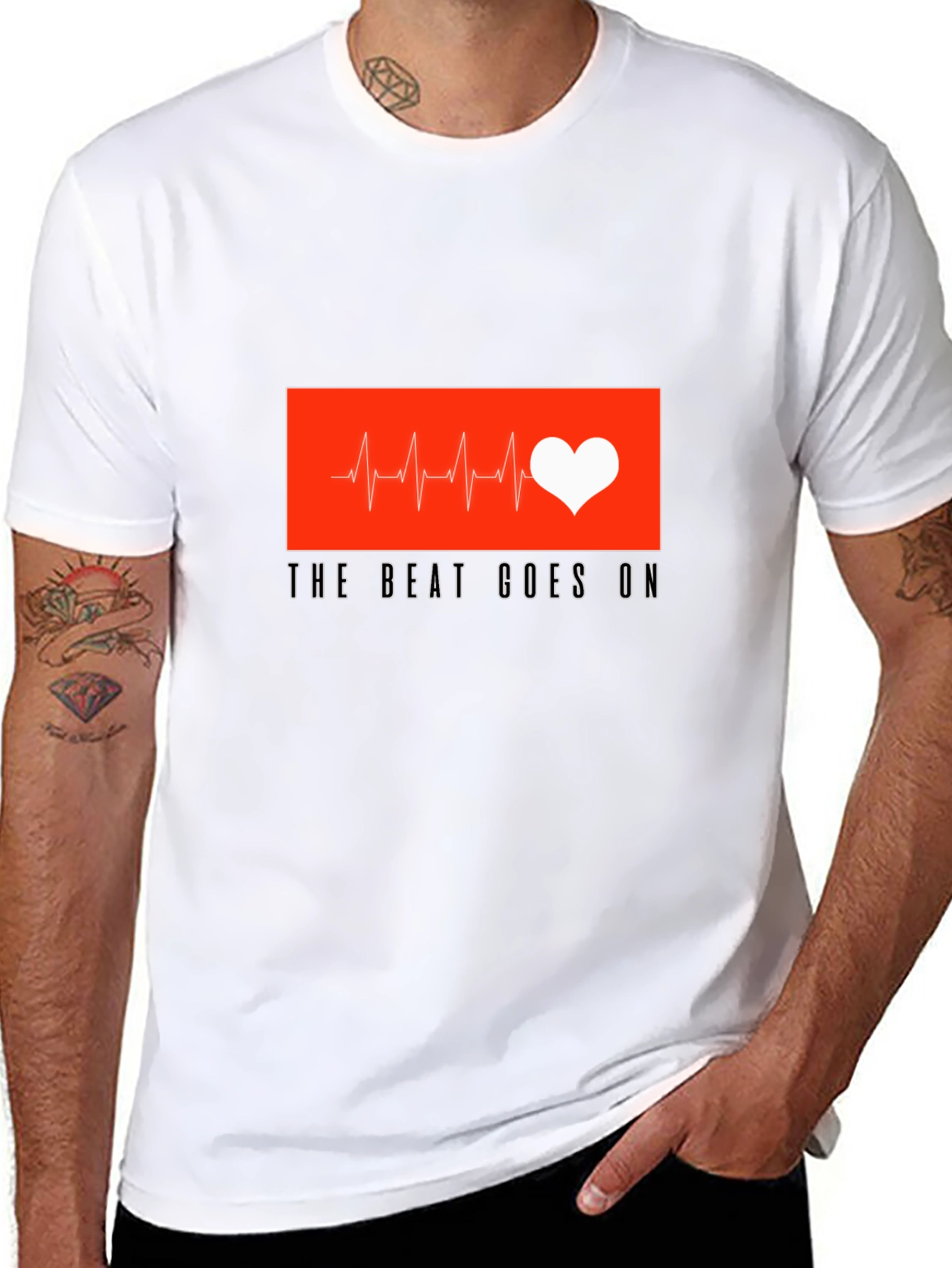 The Beat Goes On Graphic T-Shirt