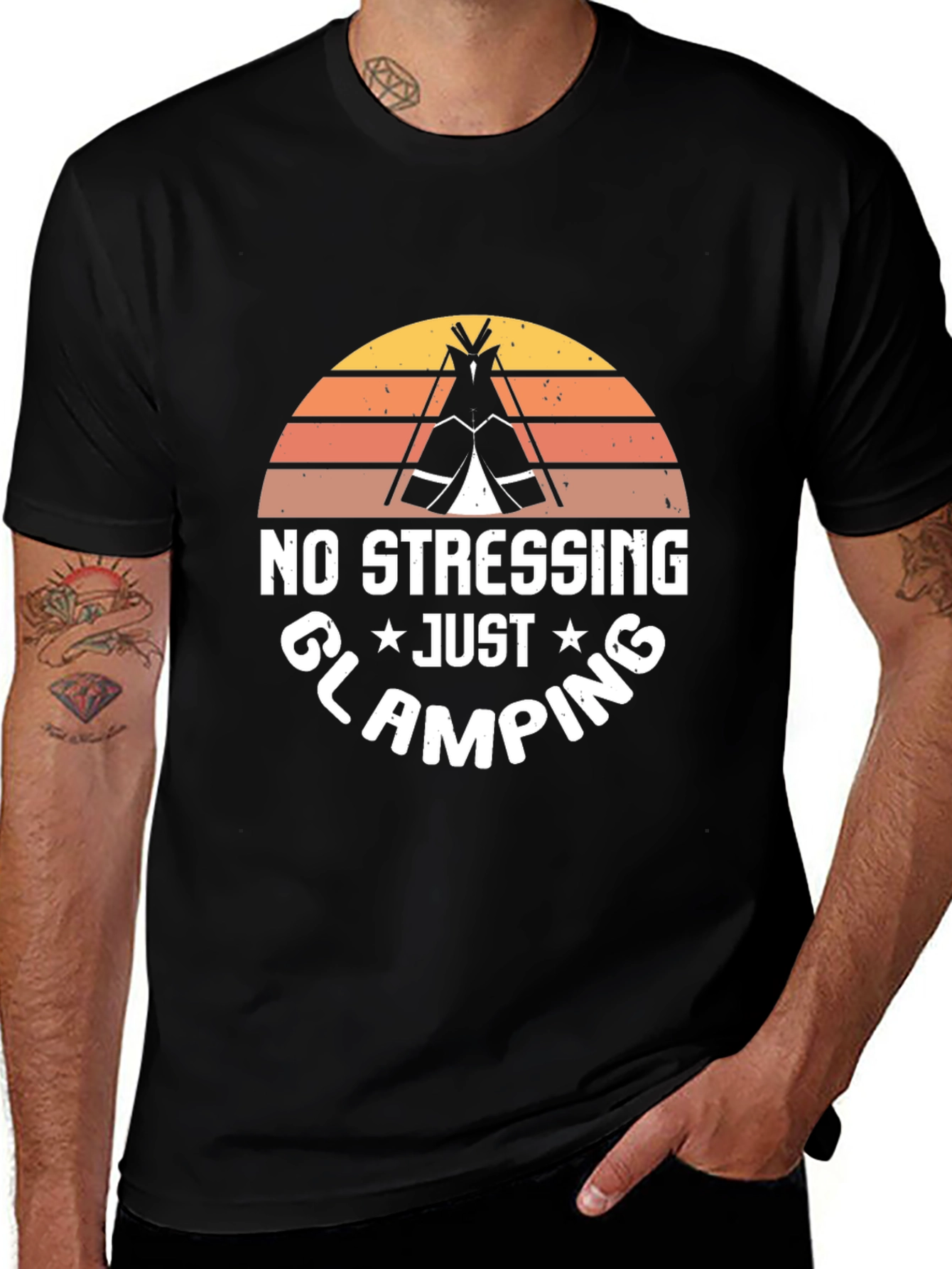 No Stressing Just Glamping T-Shirt