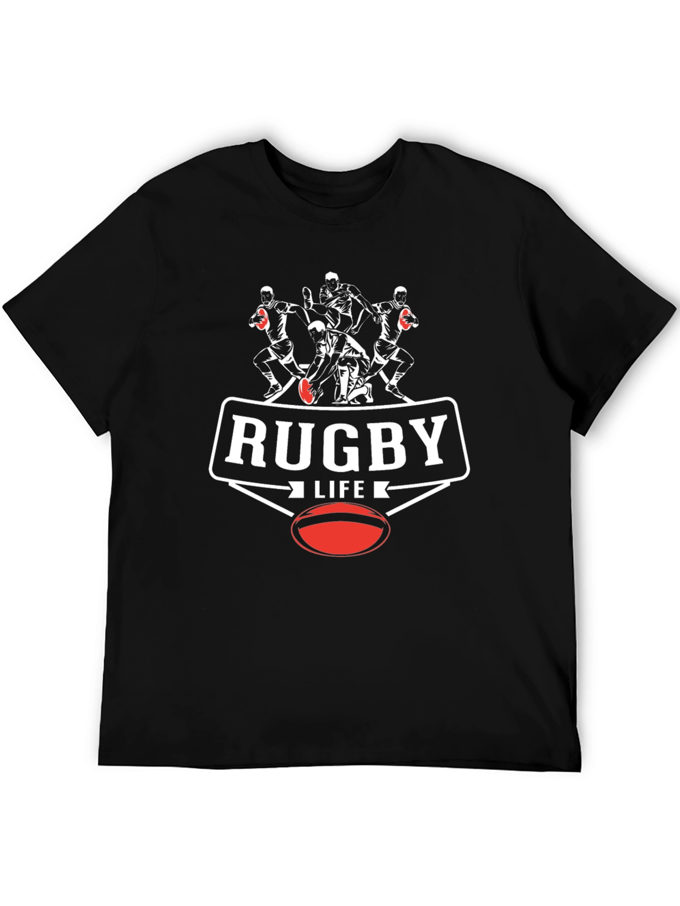Rugby Life Graphic T-Shirt