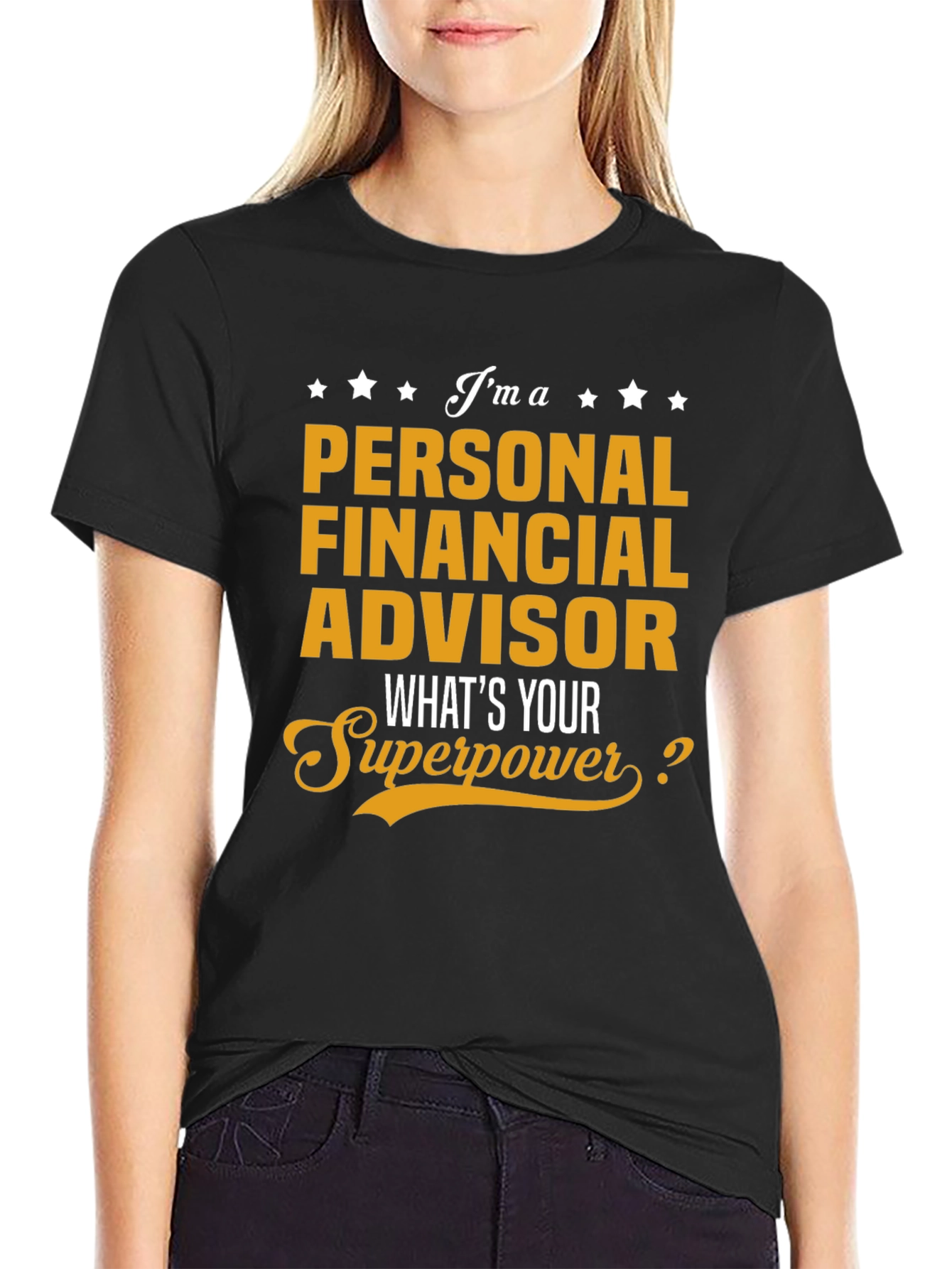 Personal Financial Advisor Superpower T-Shirt