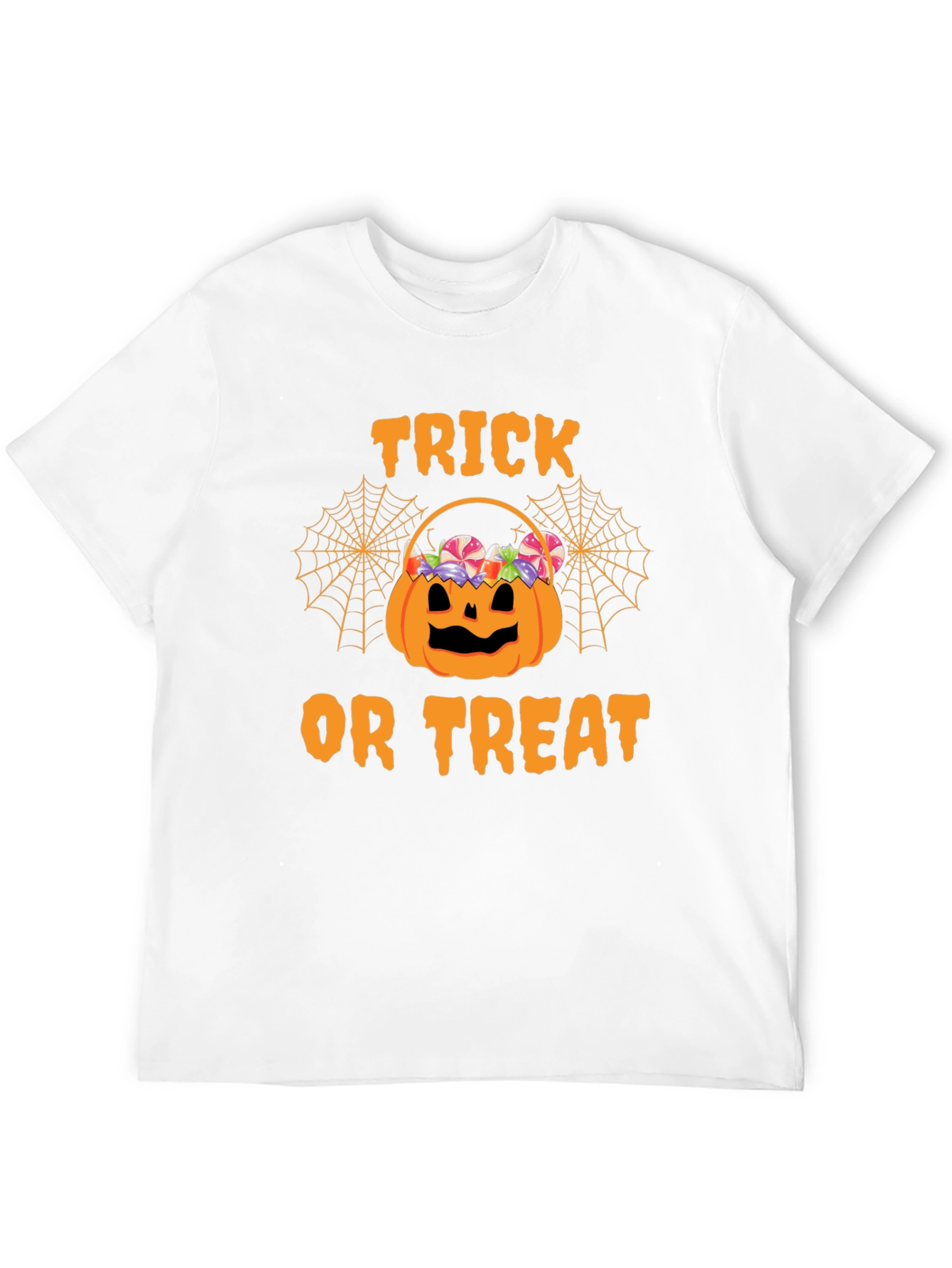 Halloween Trick or Treat Pumpkin Basket T-Shirt