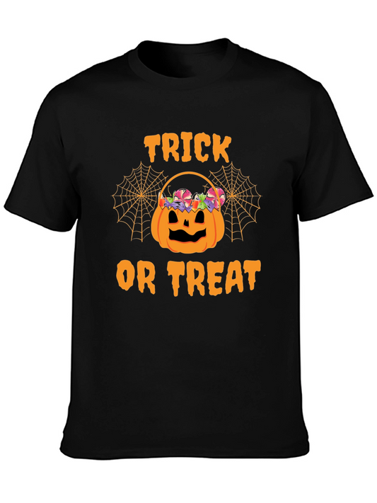 Halloween Trick or Treat Pumpkin Basket T-Shirt