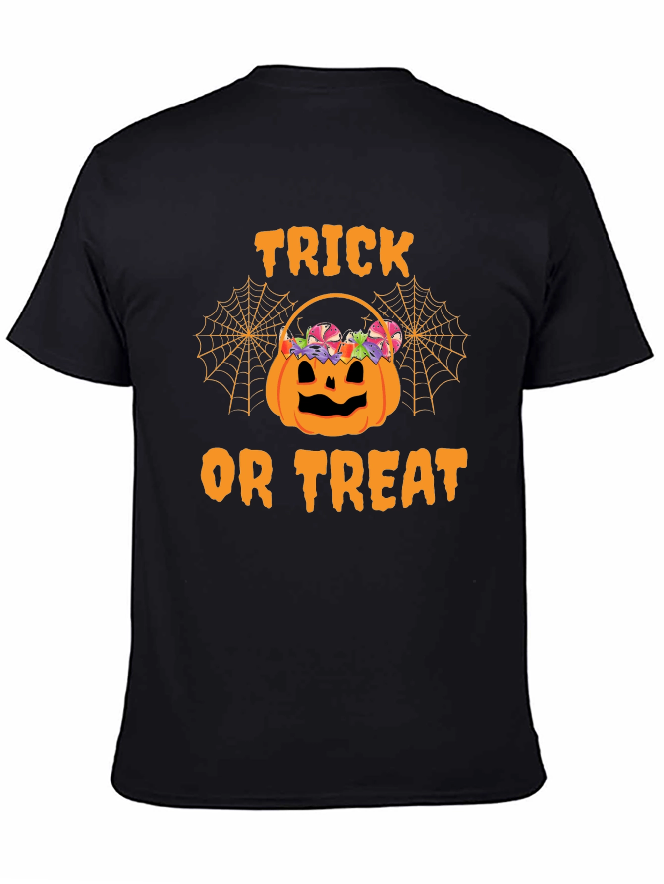 Halloween Trick or Treat Pumpkin Basket T-Shirt