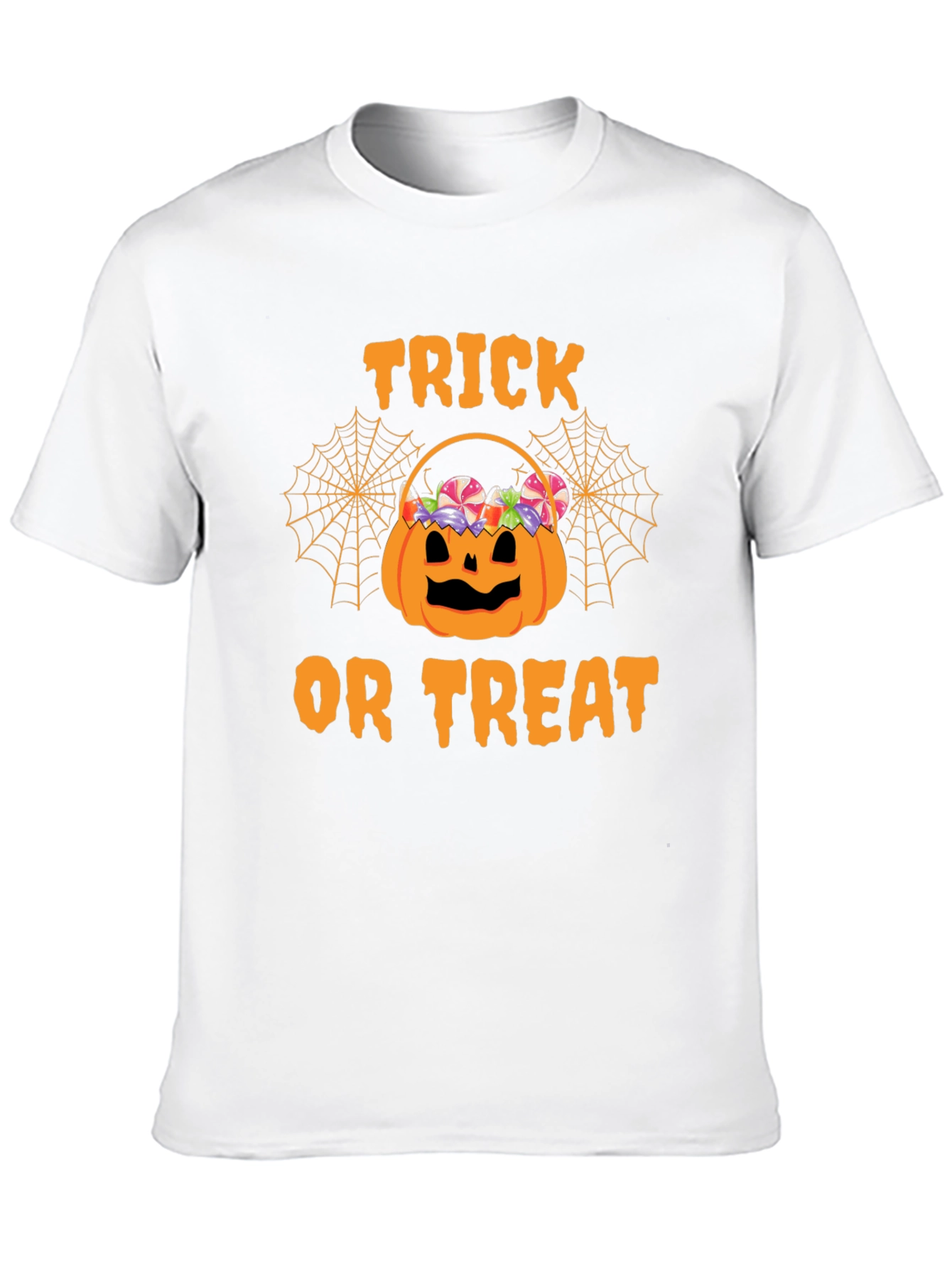 Halloween Trick or Treat Pumpkin Basket T-Shirt