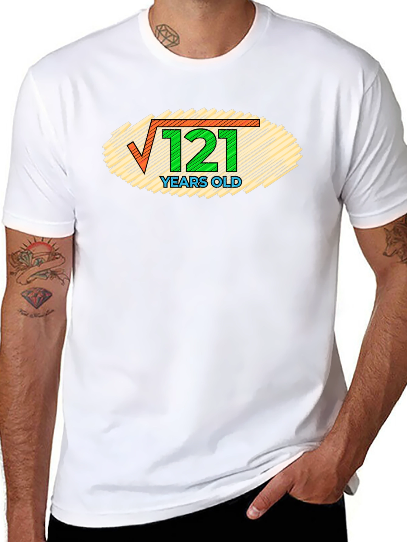 Square Root of 121 Years Old T-Shirt