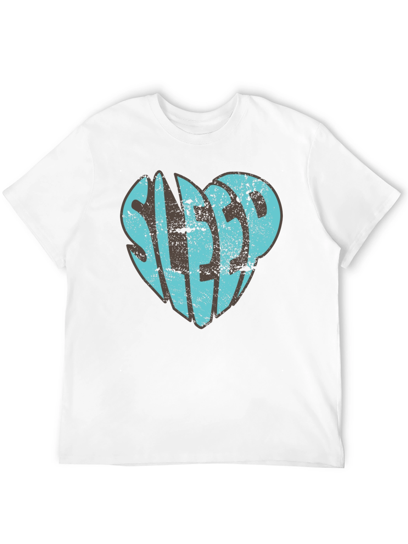 Sleep Heart Graphic T-Shirt - Unisex Black Tee