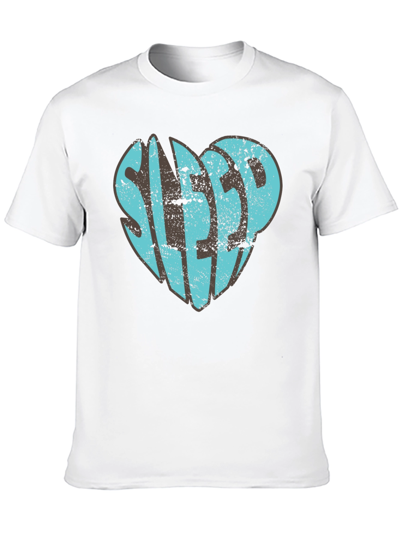 Sleep Heart Graphic T-Shirt - Unisex Black Tee
