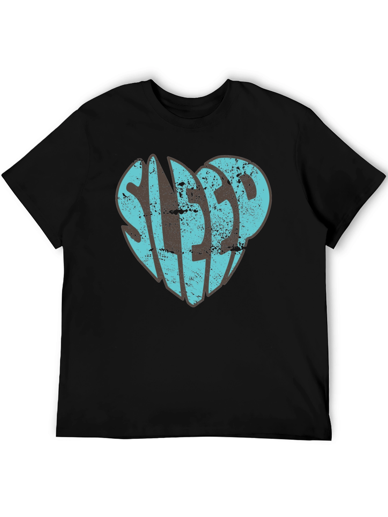 Sleep Heart Graphic T-Shirt - Unisex Black Tee