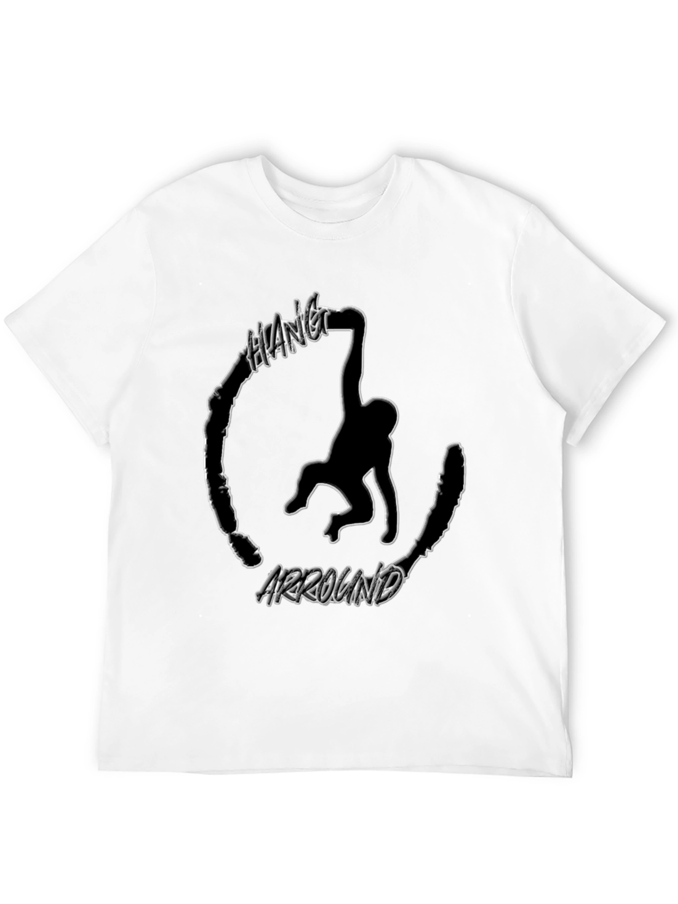 Hang Around Monkey Graphic T-Shirt