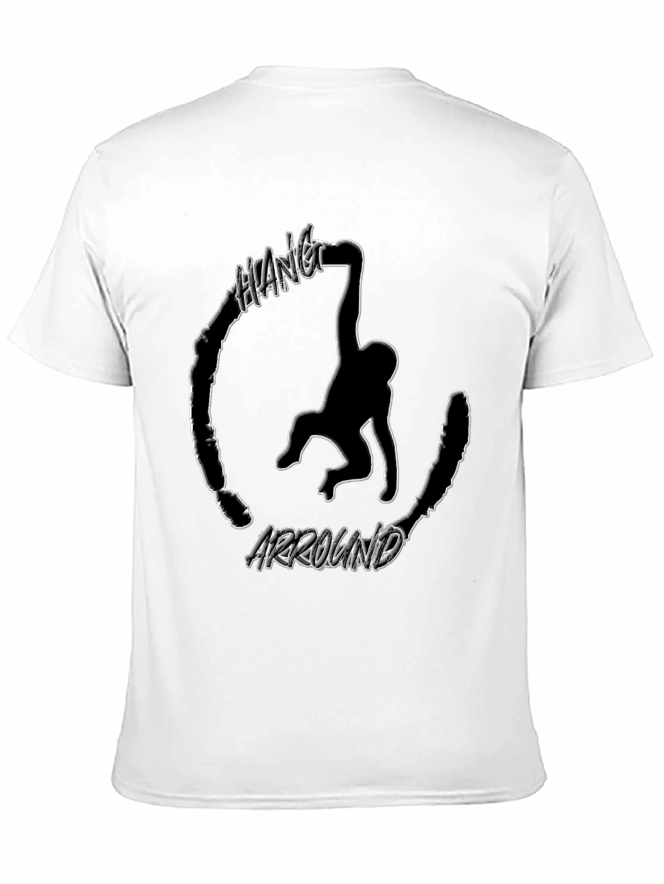 Hang Around Monkey Graphic T-Shirt
