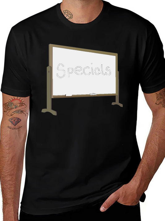 Specials Board T-Shirt - Funny Food Specials Menu Tee