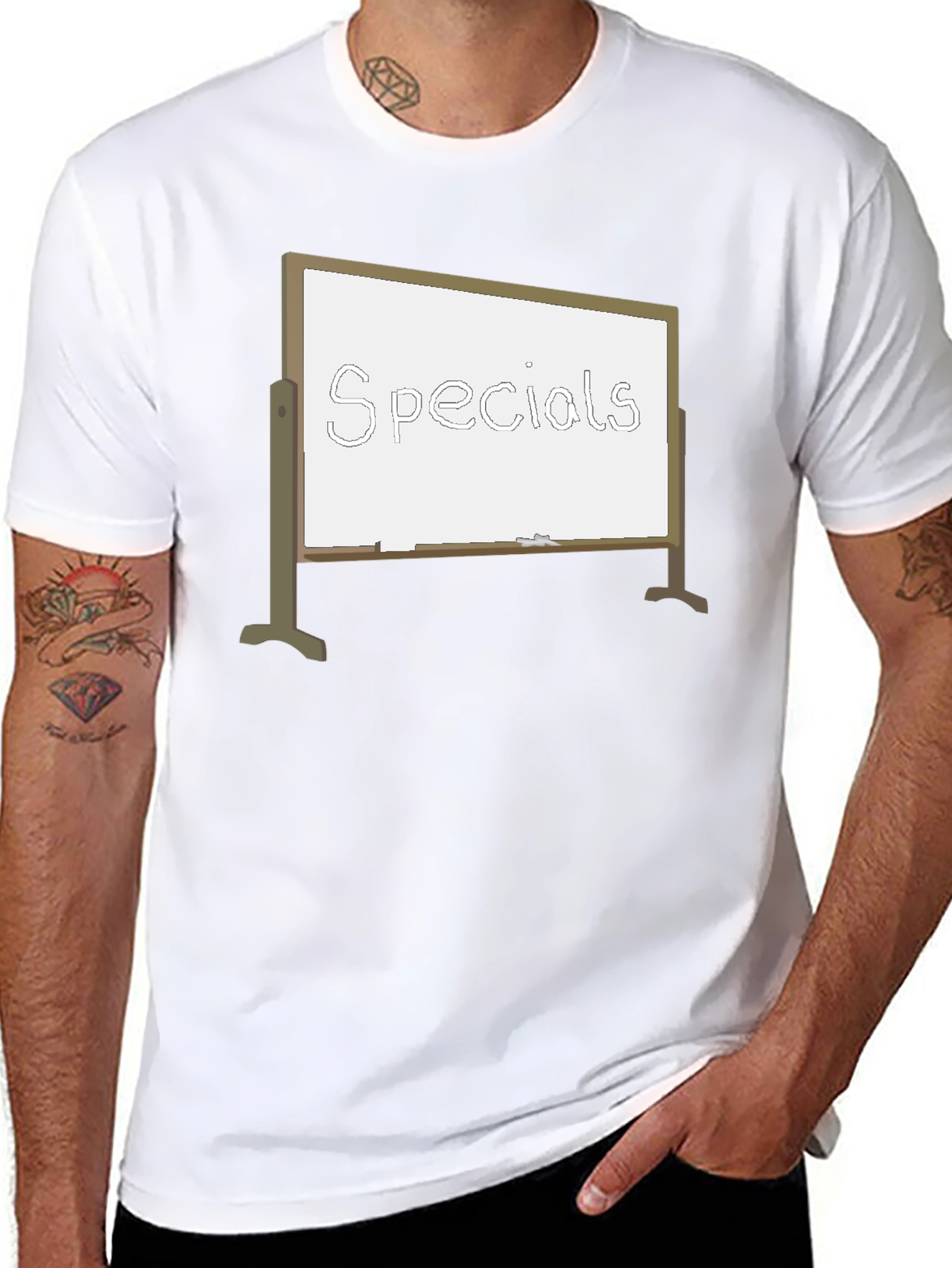 Specials Board T-Shirt - Funny Food Specials Menu Tee
