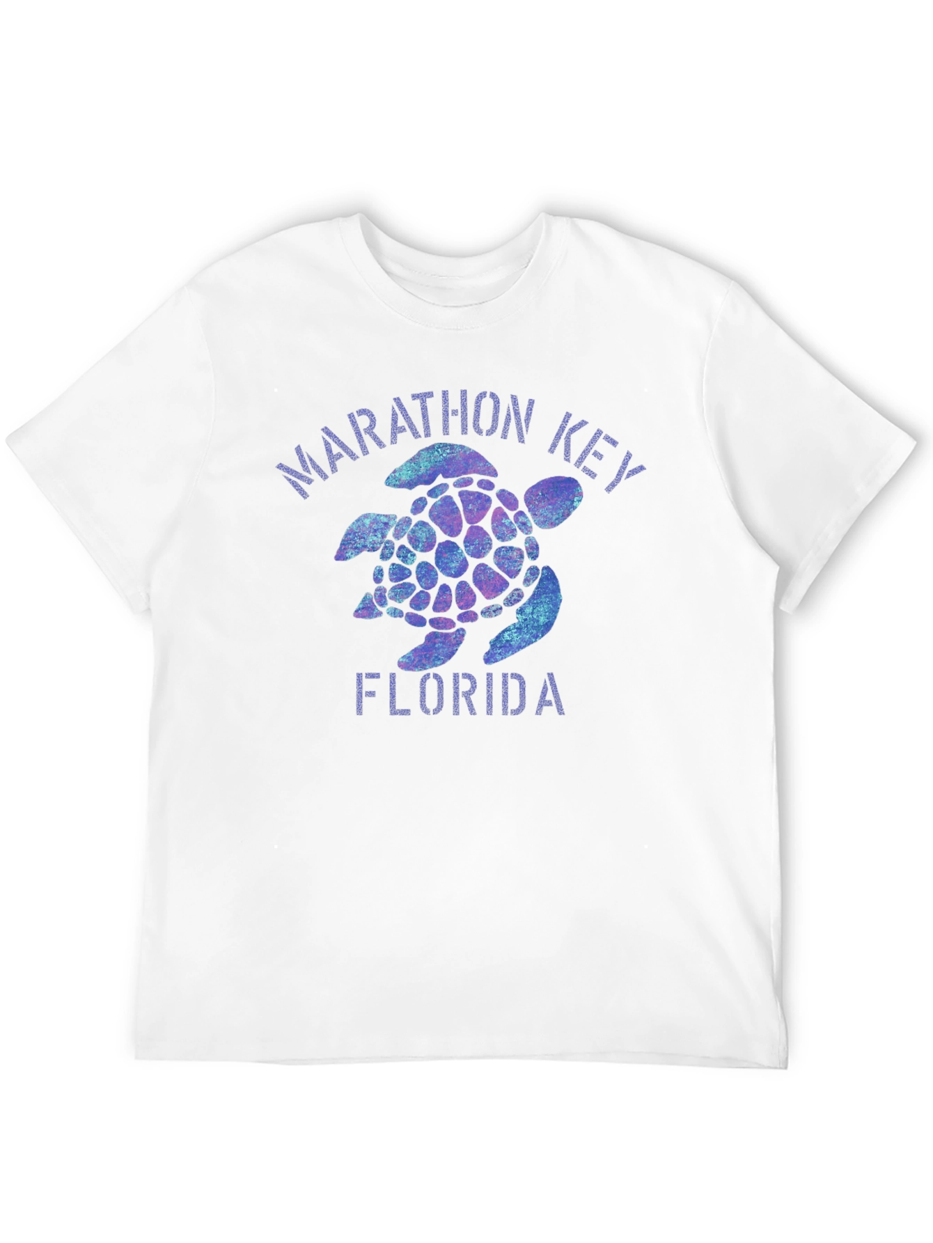 Marathon Key Florida Turtle Graphic T-Shirt