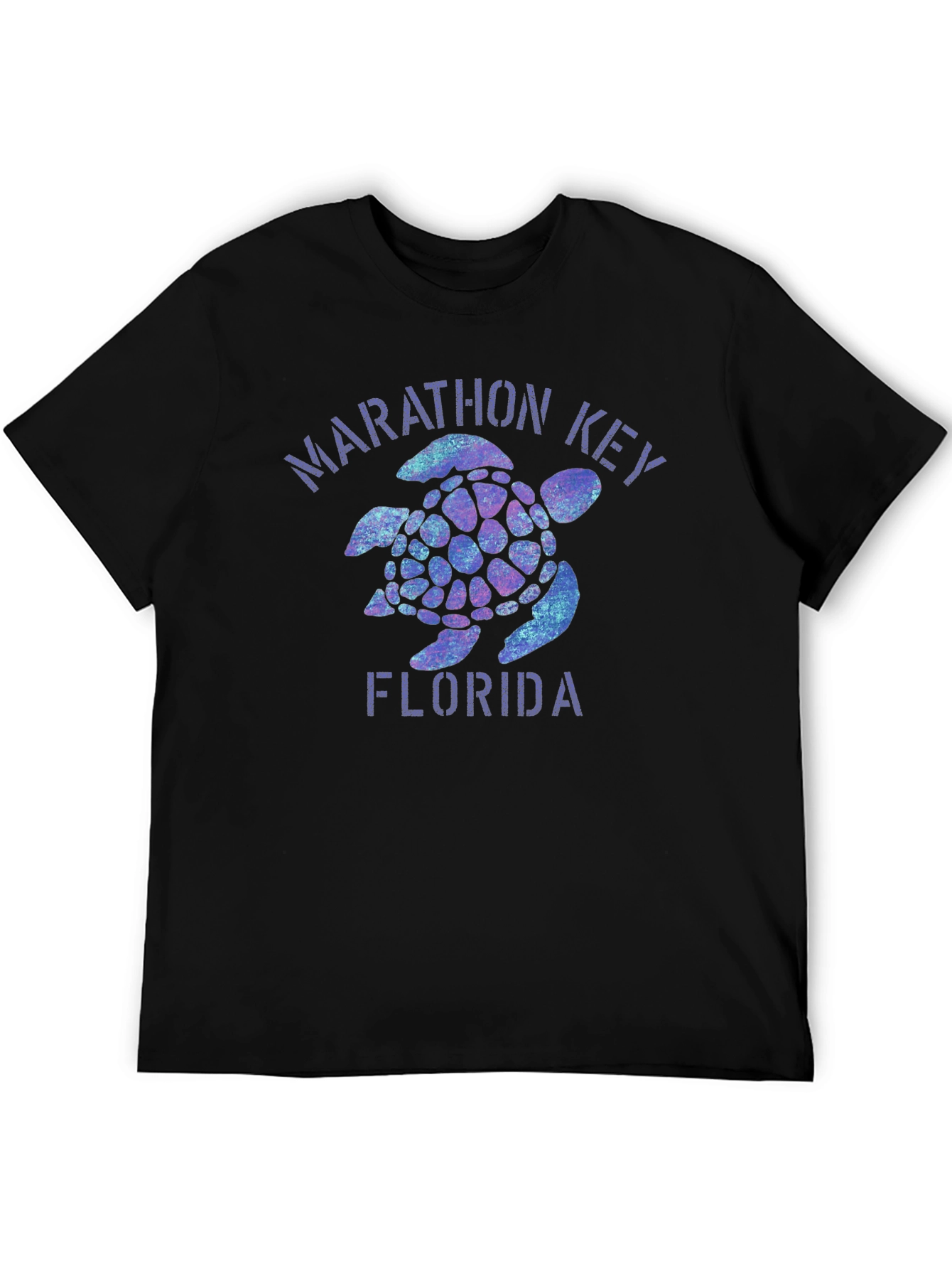 Marathon Key Florida Turtle Graphic T-Shirt