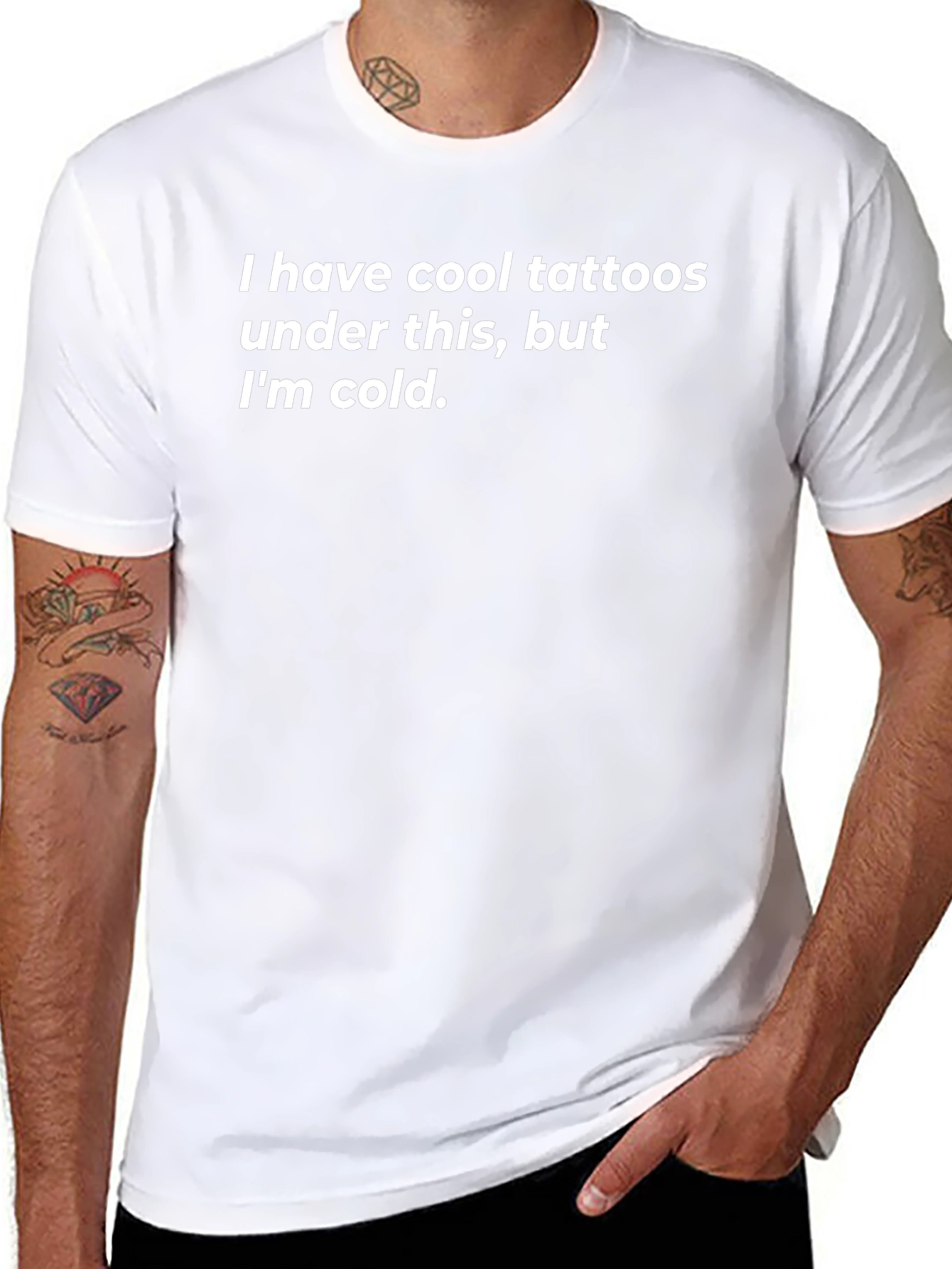 Cool Tattoos Under This Tee