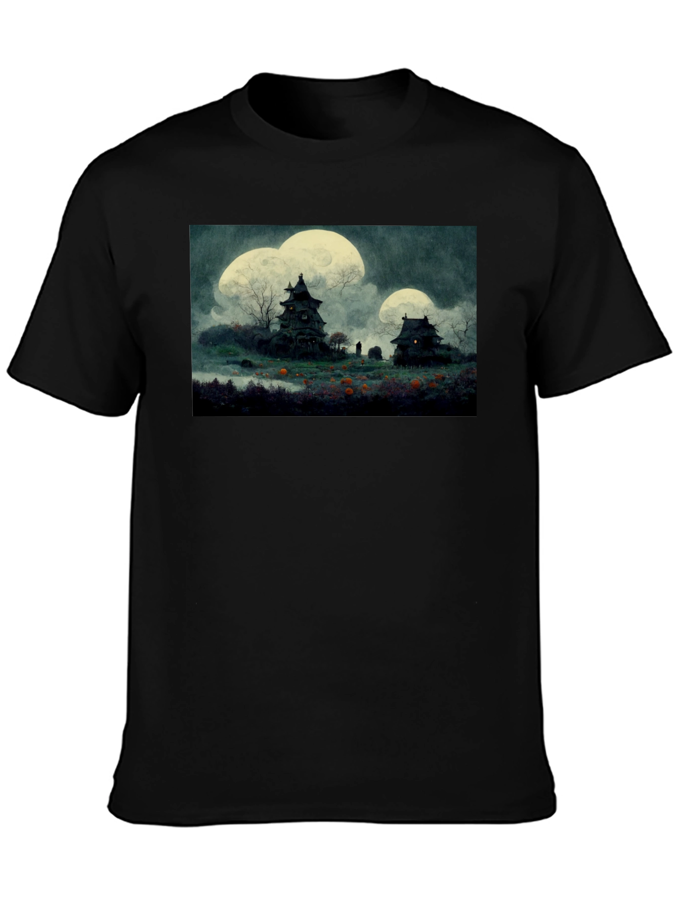 Haunted House Halloween T-Shirt