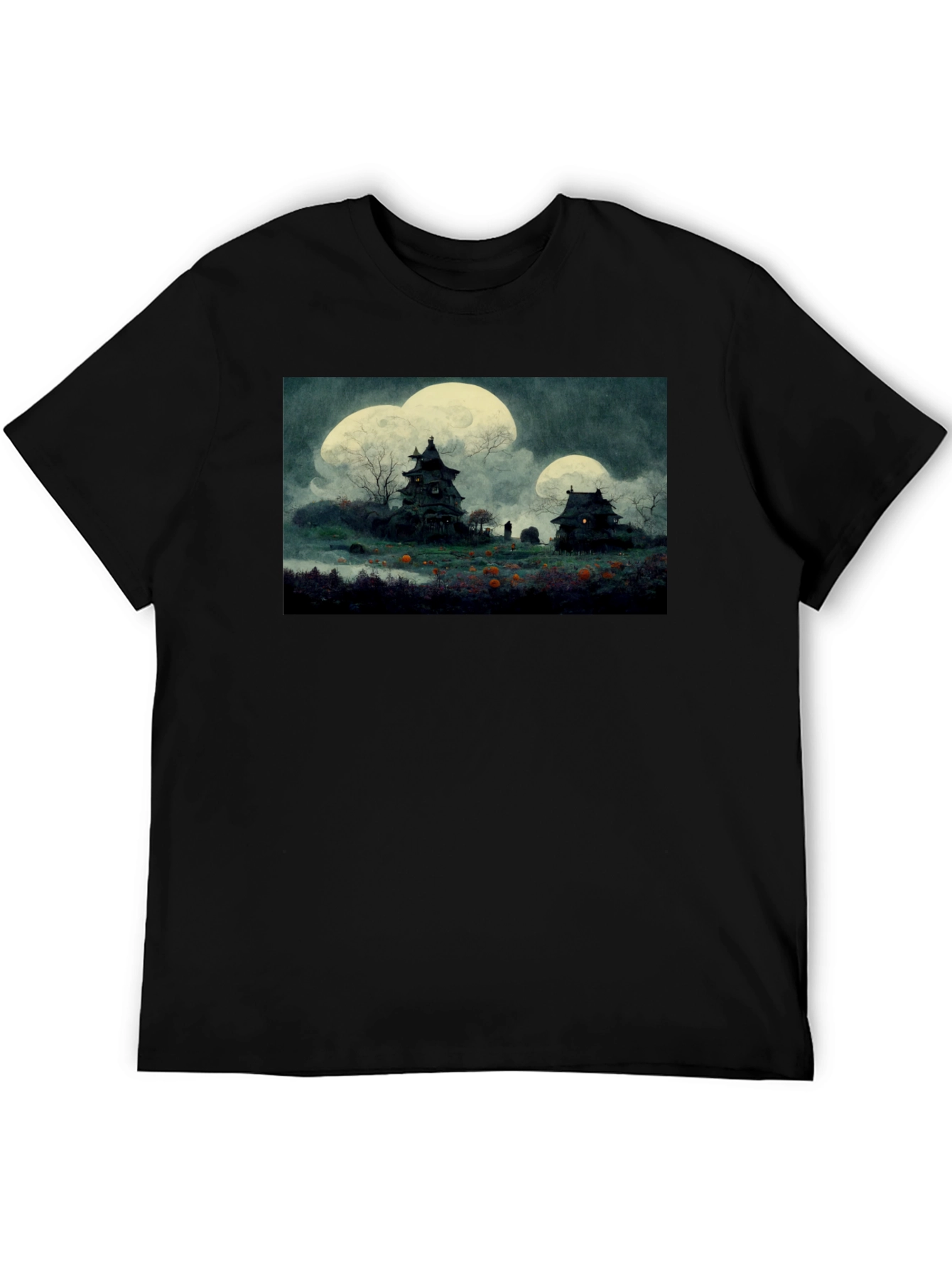 Haunted House Halloween T-Shirt