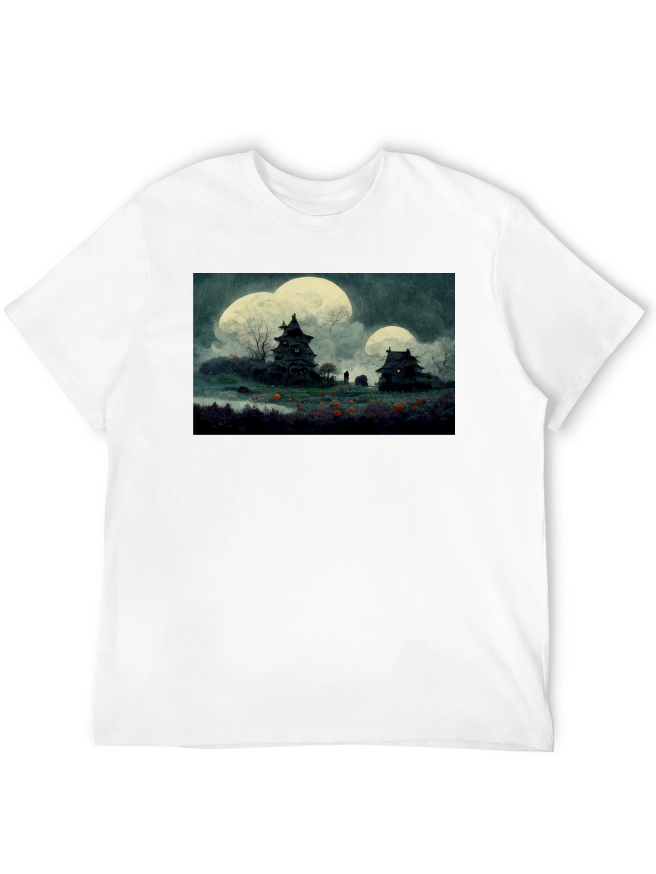 Haunted House Halloween T-Shirt