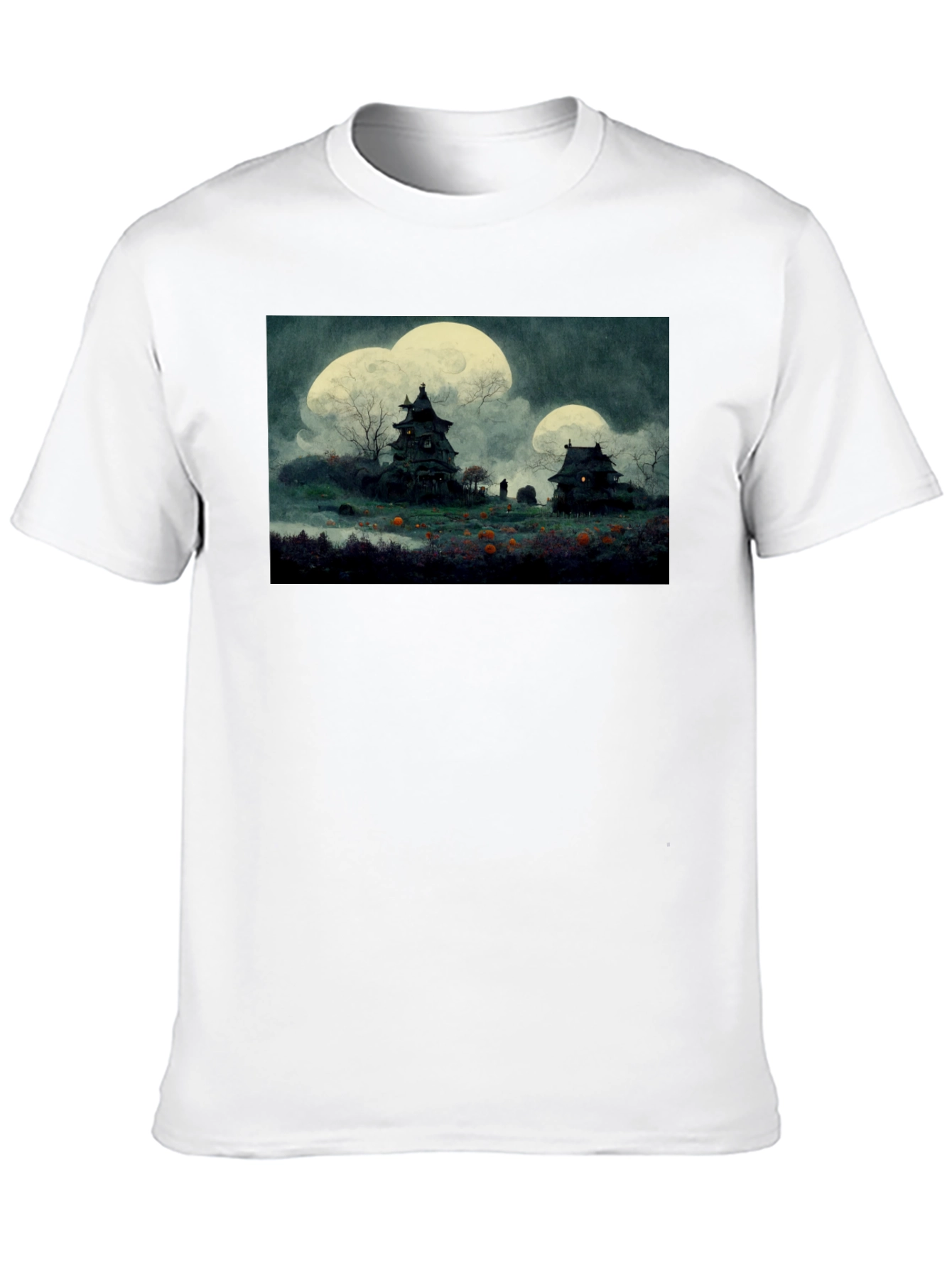 Haunted House Halloween T-Shirt