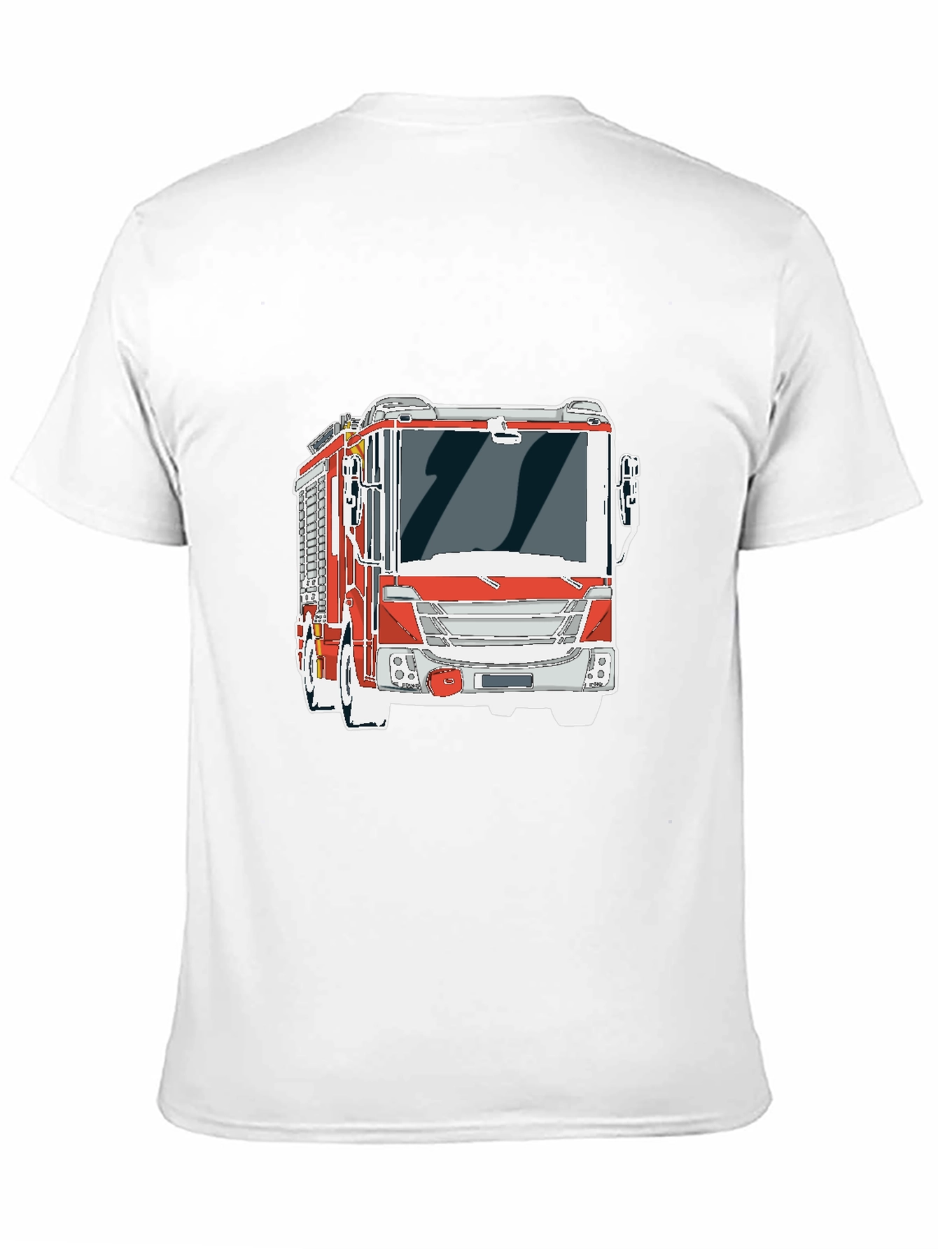Firetruck Graphic Tee - Cool Fire Engine T-Shirt
