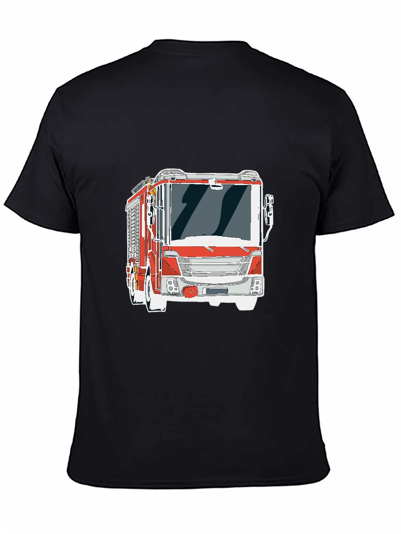 Firetruck Graphic Tee - Cool Fire Engine T-Shirt