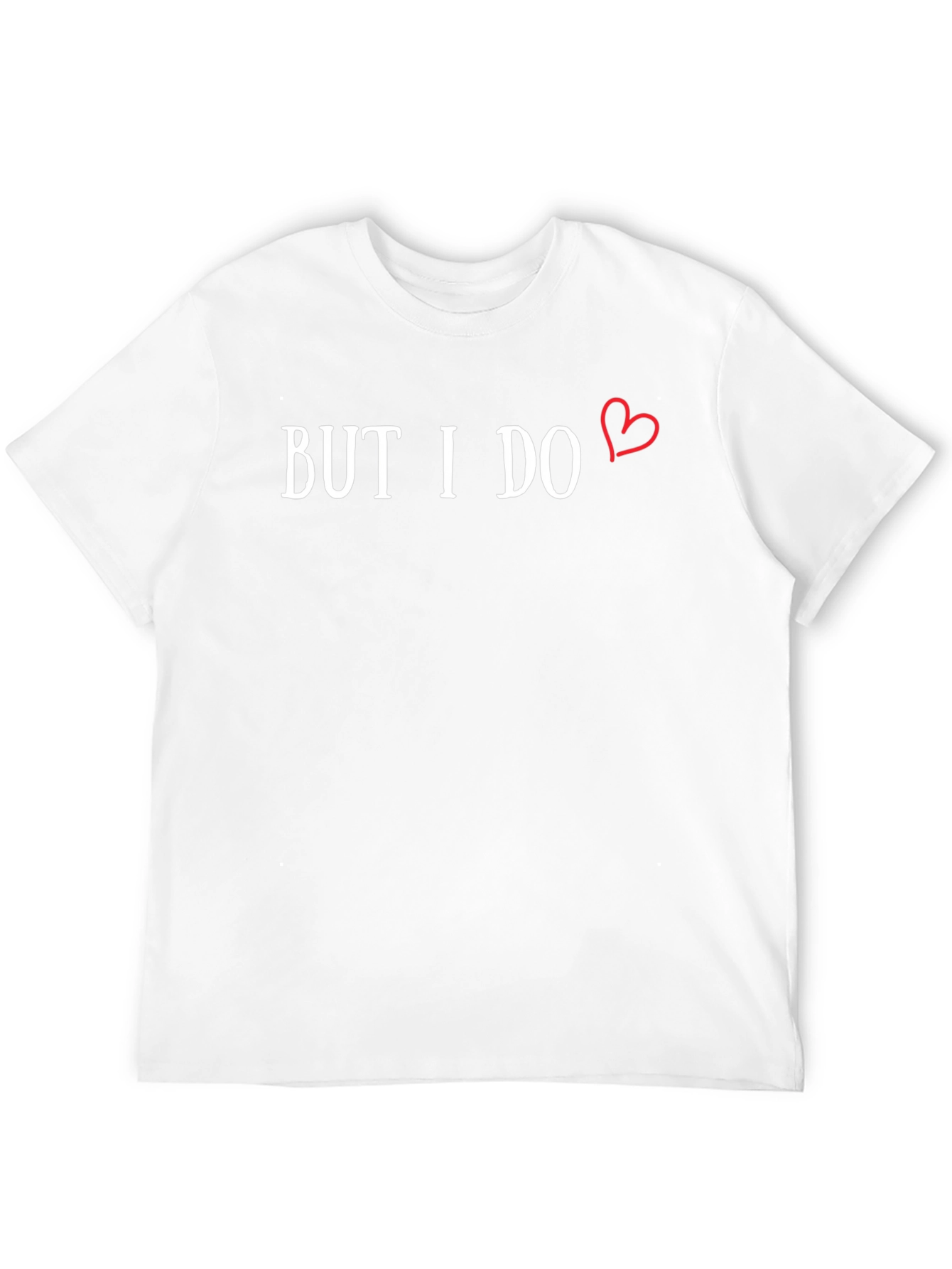 But I Do Heart Graphic Tee - Black
