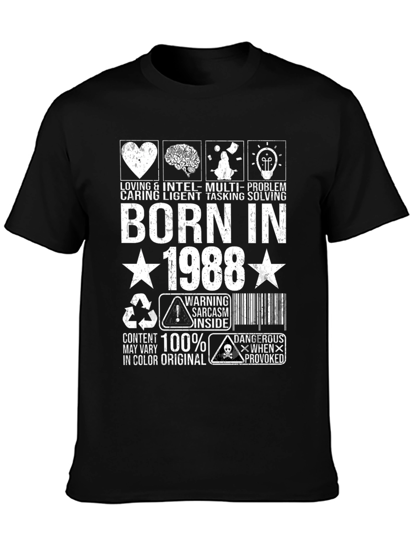 Born In 1988 Graphic T-Shirt