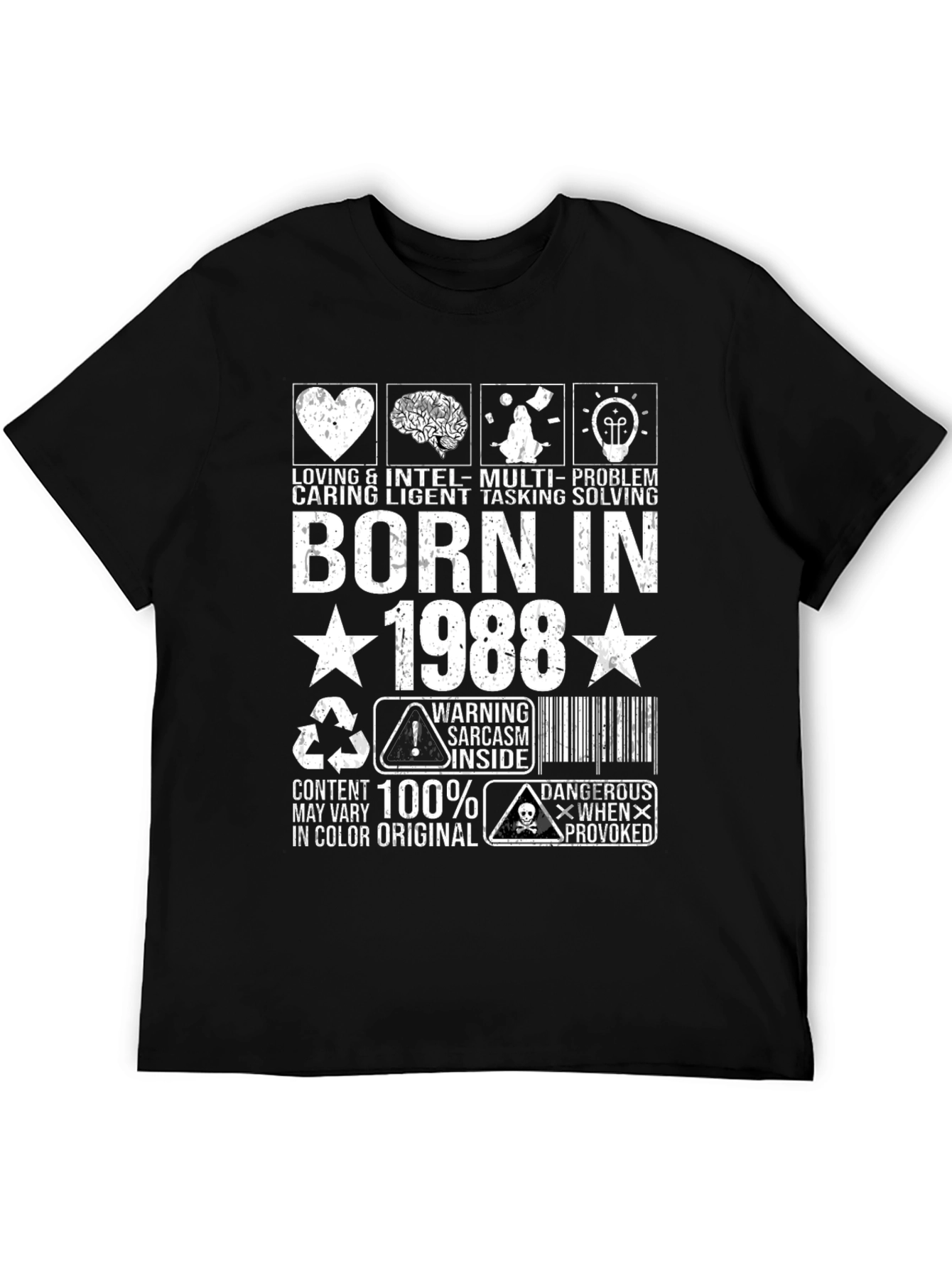 Born In 1988 Graphic T-Shirt