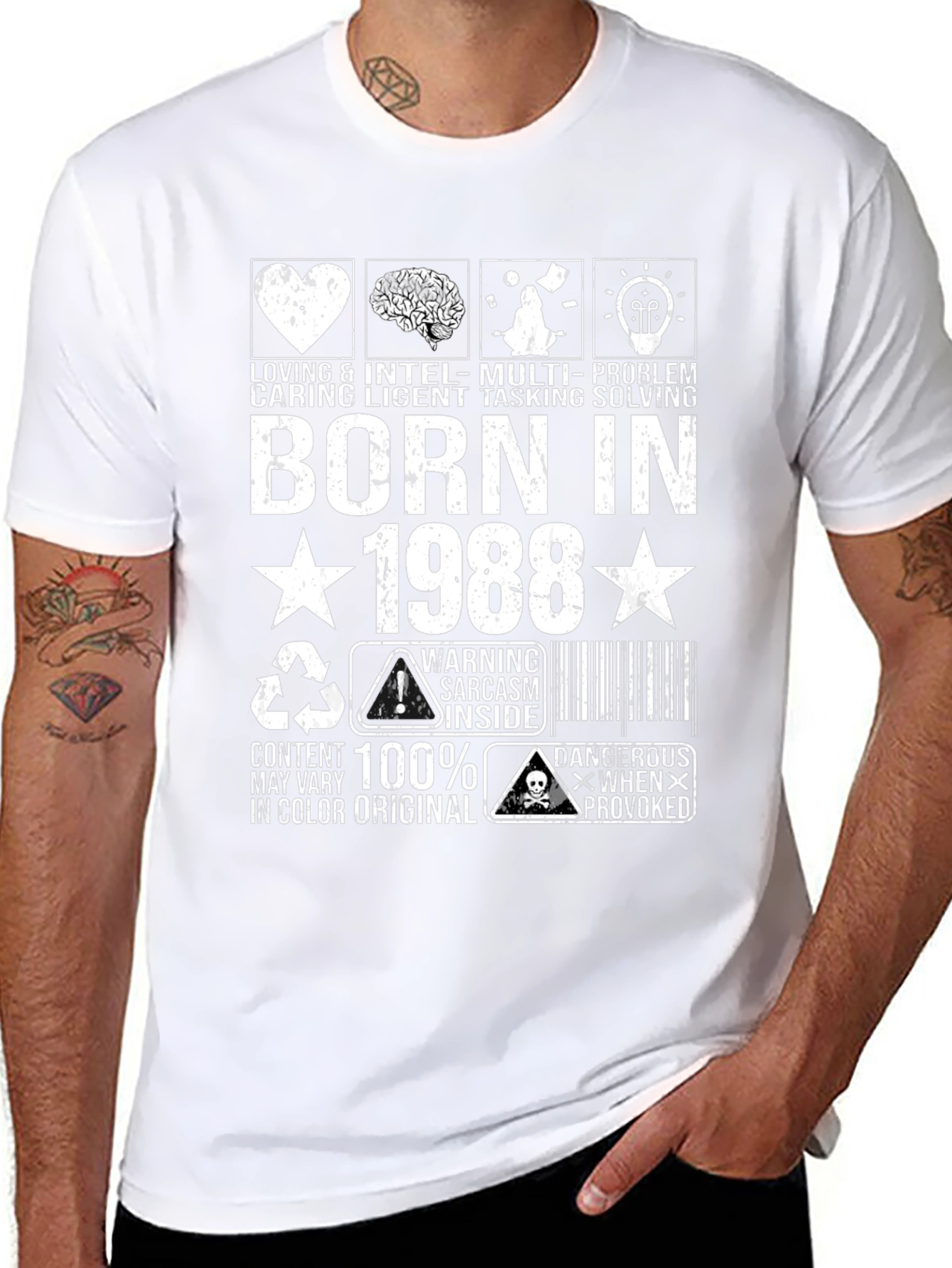 Born In 1988 Graphic T-Shirt