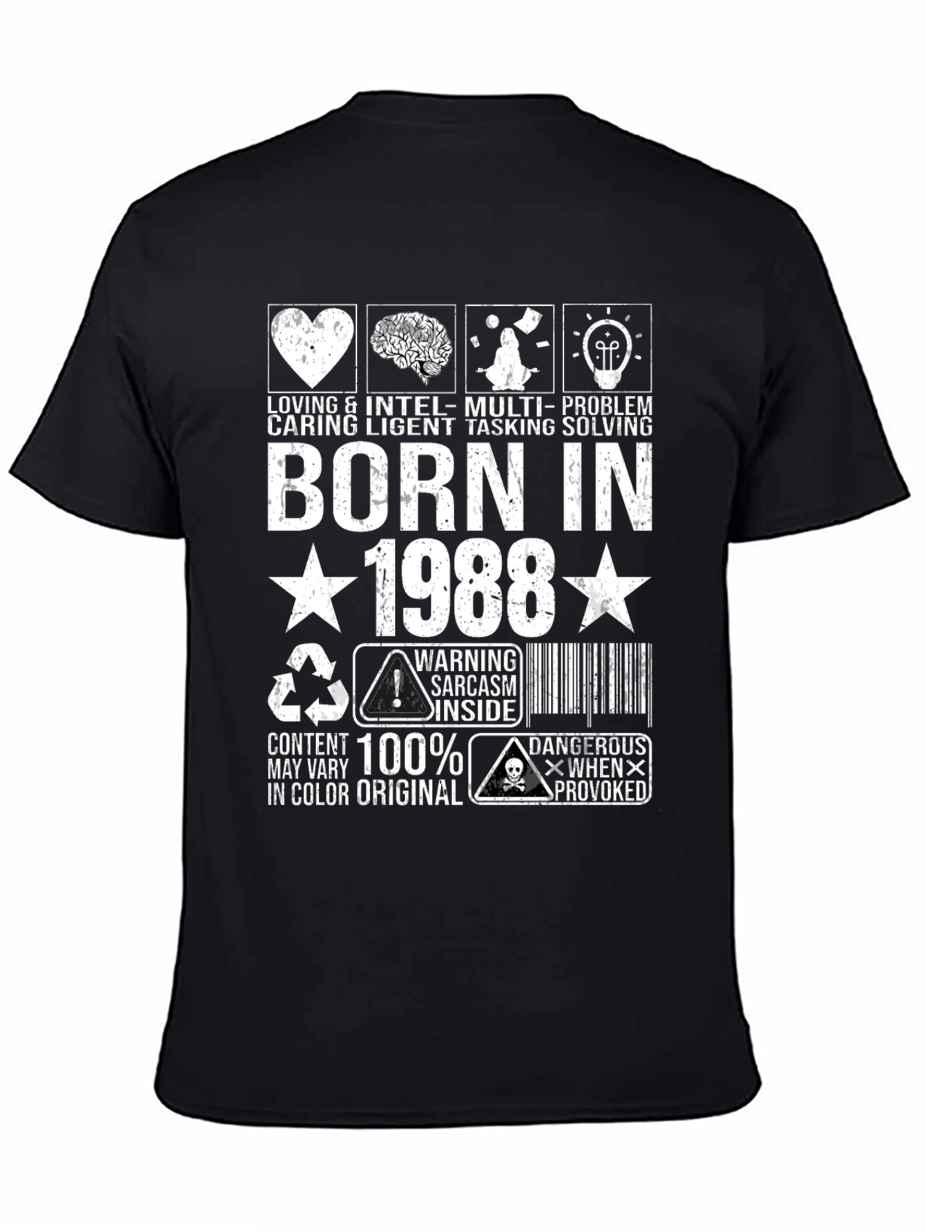 Born In 1988 Graphic T-Shirt
